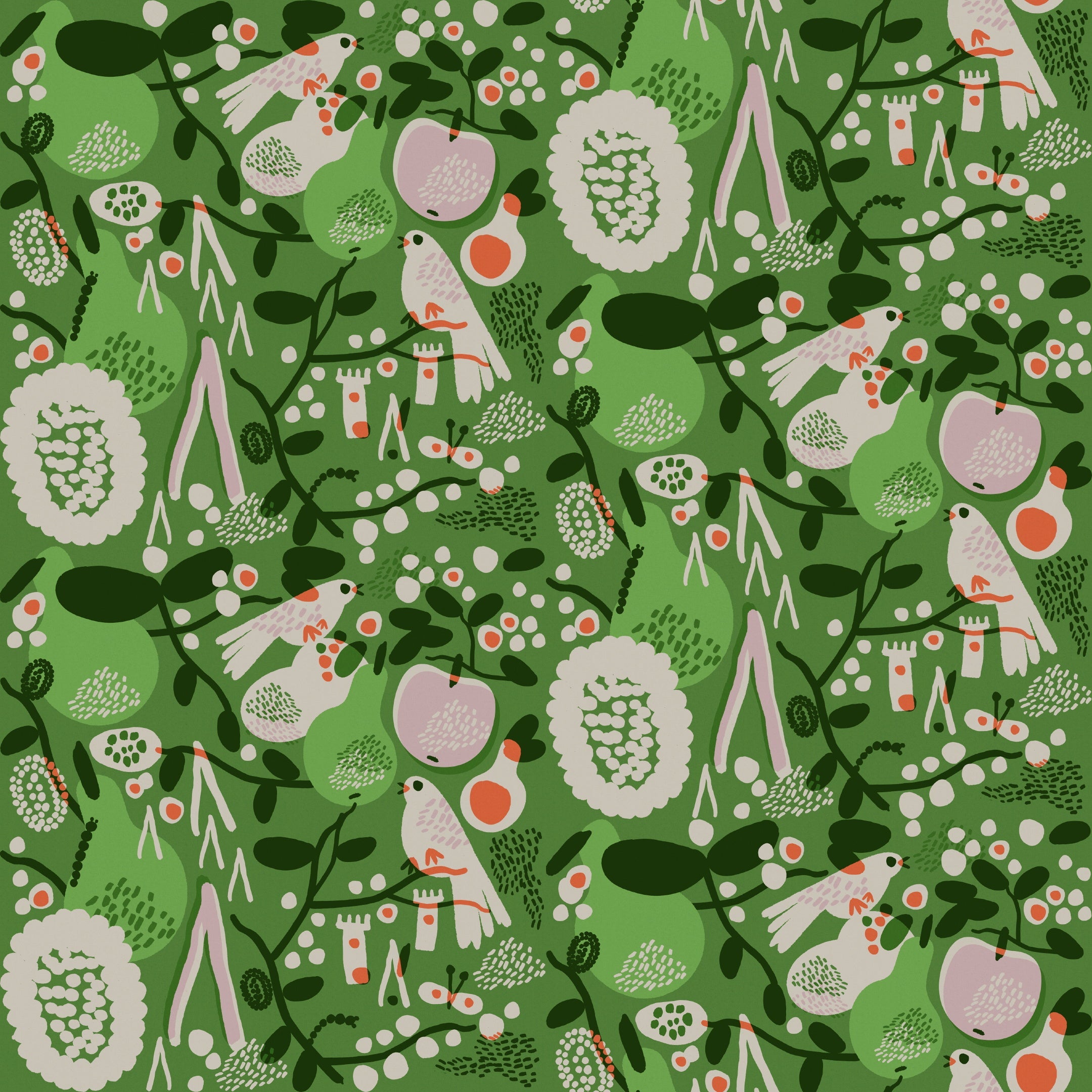 Sommarfågel - Grön