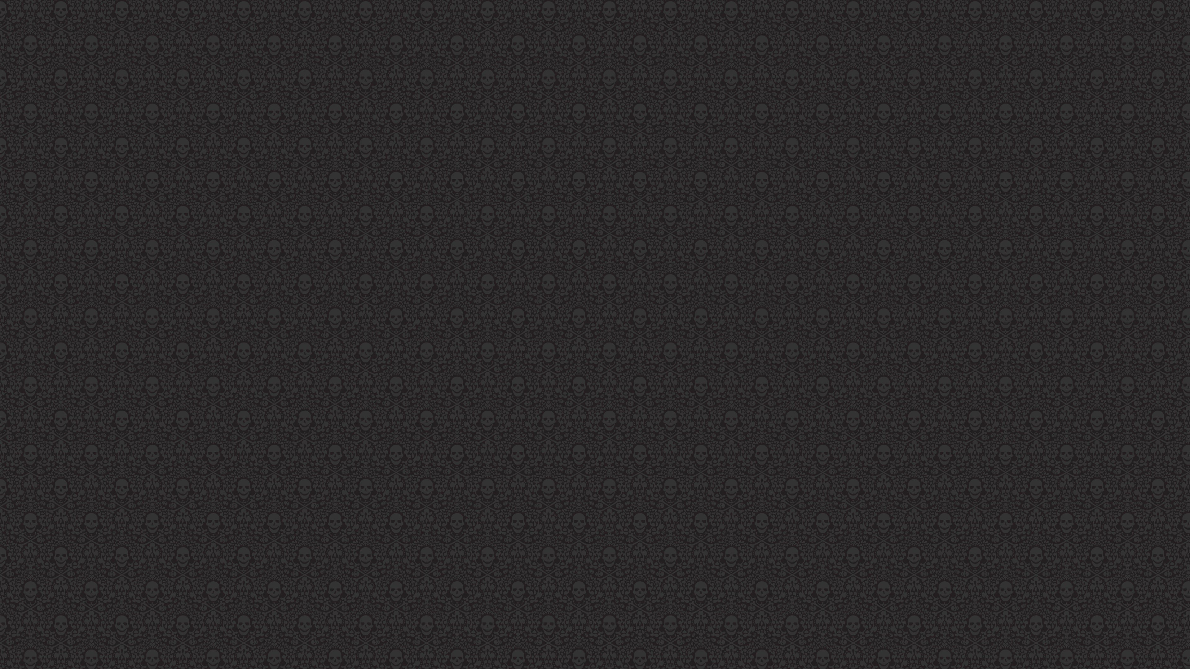 Happy Skulls - Svart