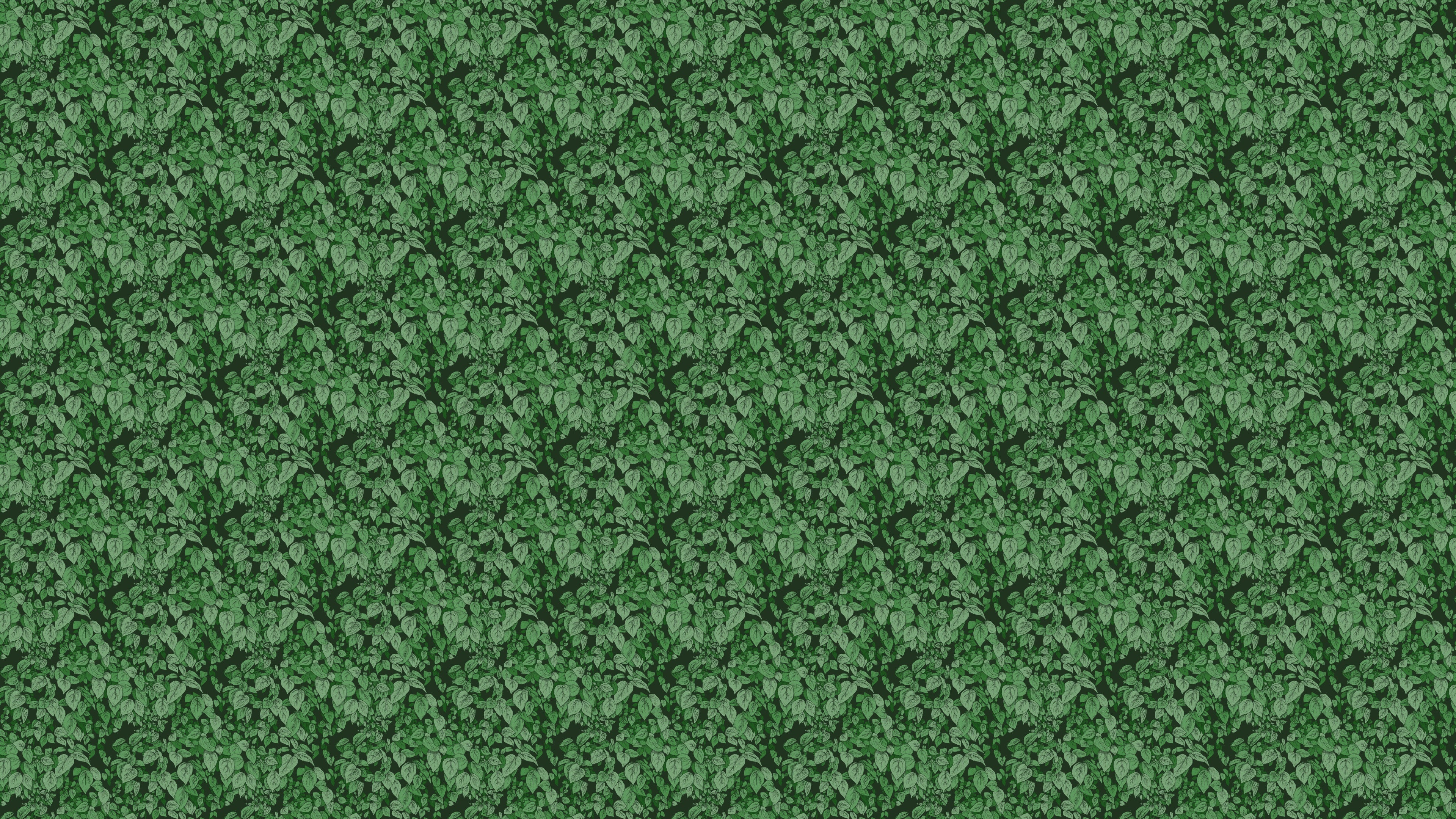 Schersmin - Grön - Klassisk tapet med djup färg och lantlig charm