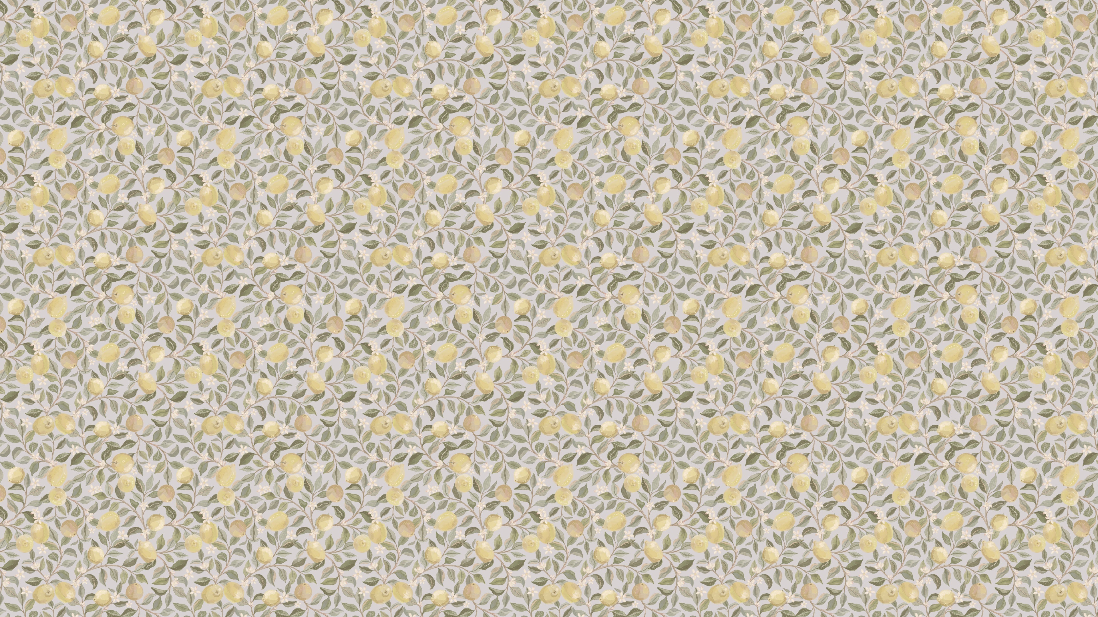 Luscious Lemons - Light Blå