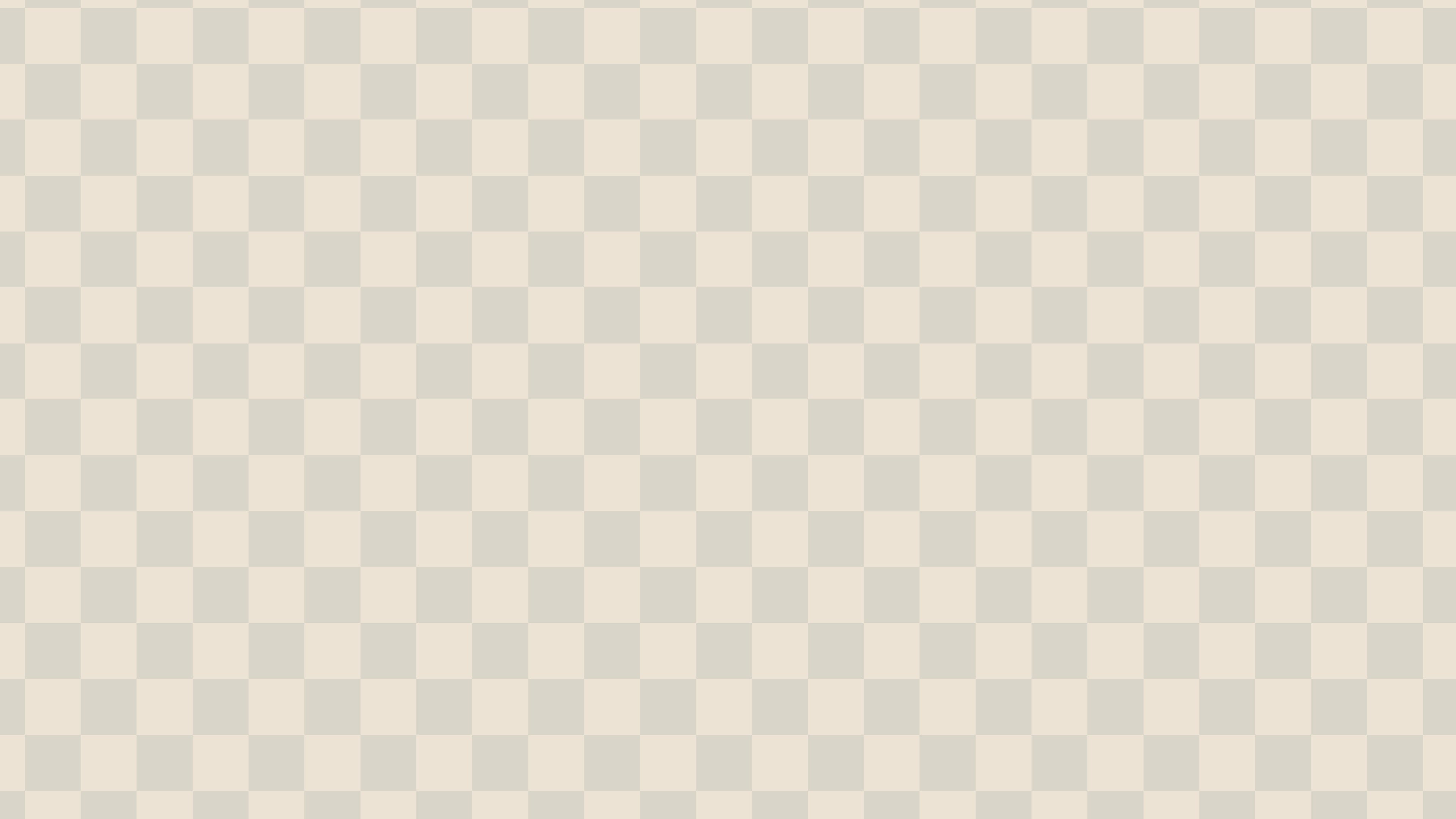 Reval Wallpaper Checkers - Pearl - Tapet med rutigt mönster i gråbeige – högkvalitativ tapet för en personlig och harmonis...