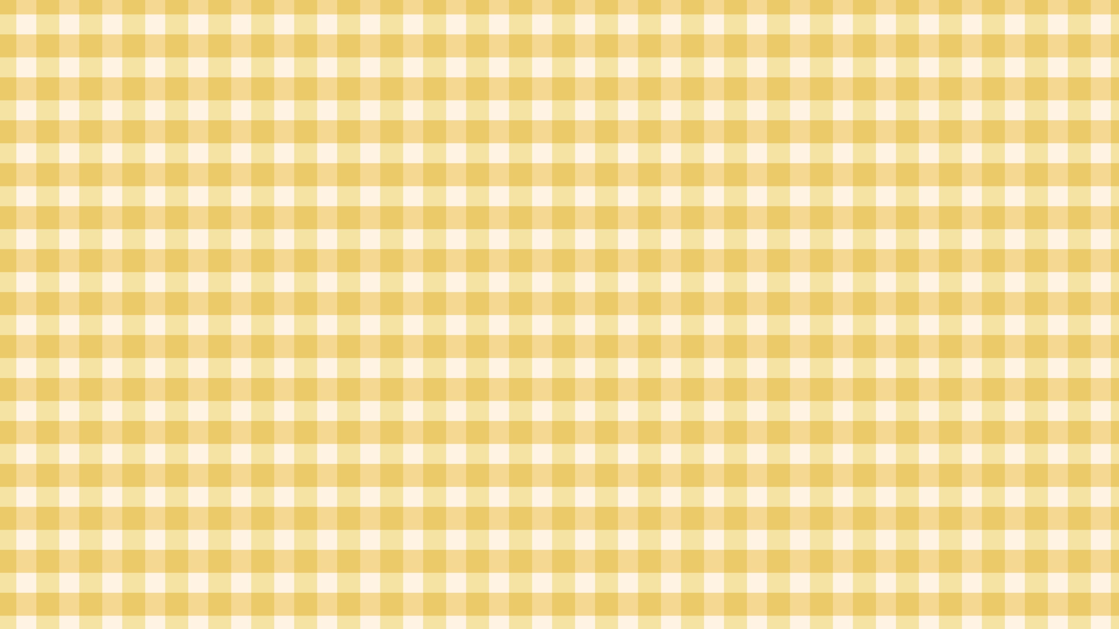 Reval Wallpaper Gingham - Sunflower - Klassisk tapet med rutmönster i gult – högkvalitativ tapet för en personlig och harm...