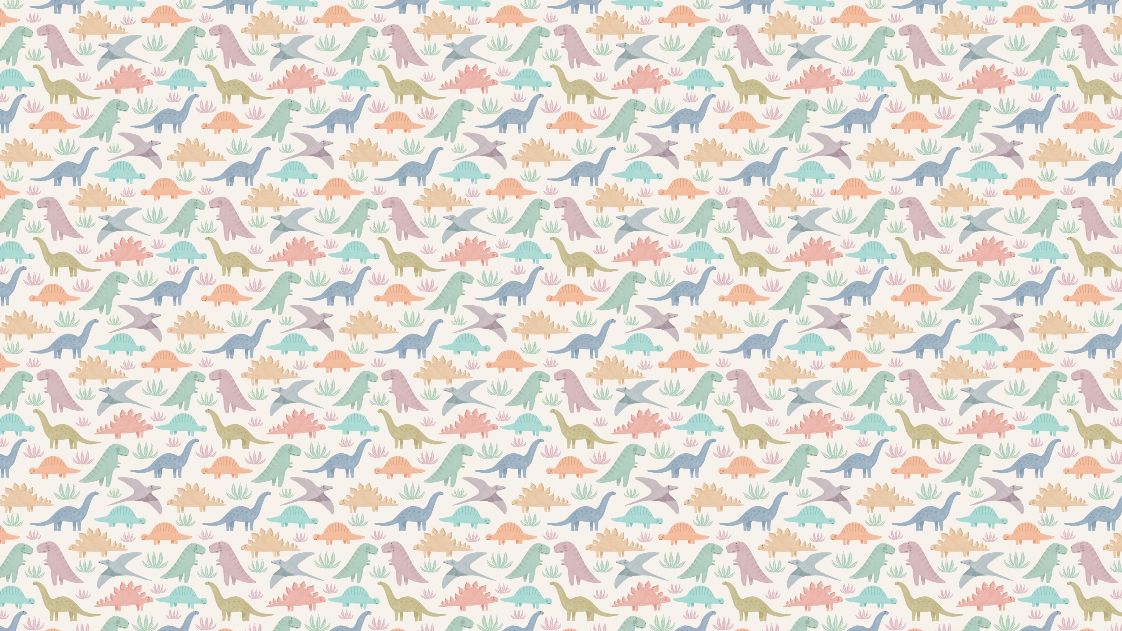 Pastel Dinosaurs - OffVit