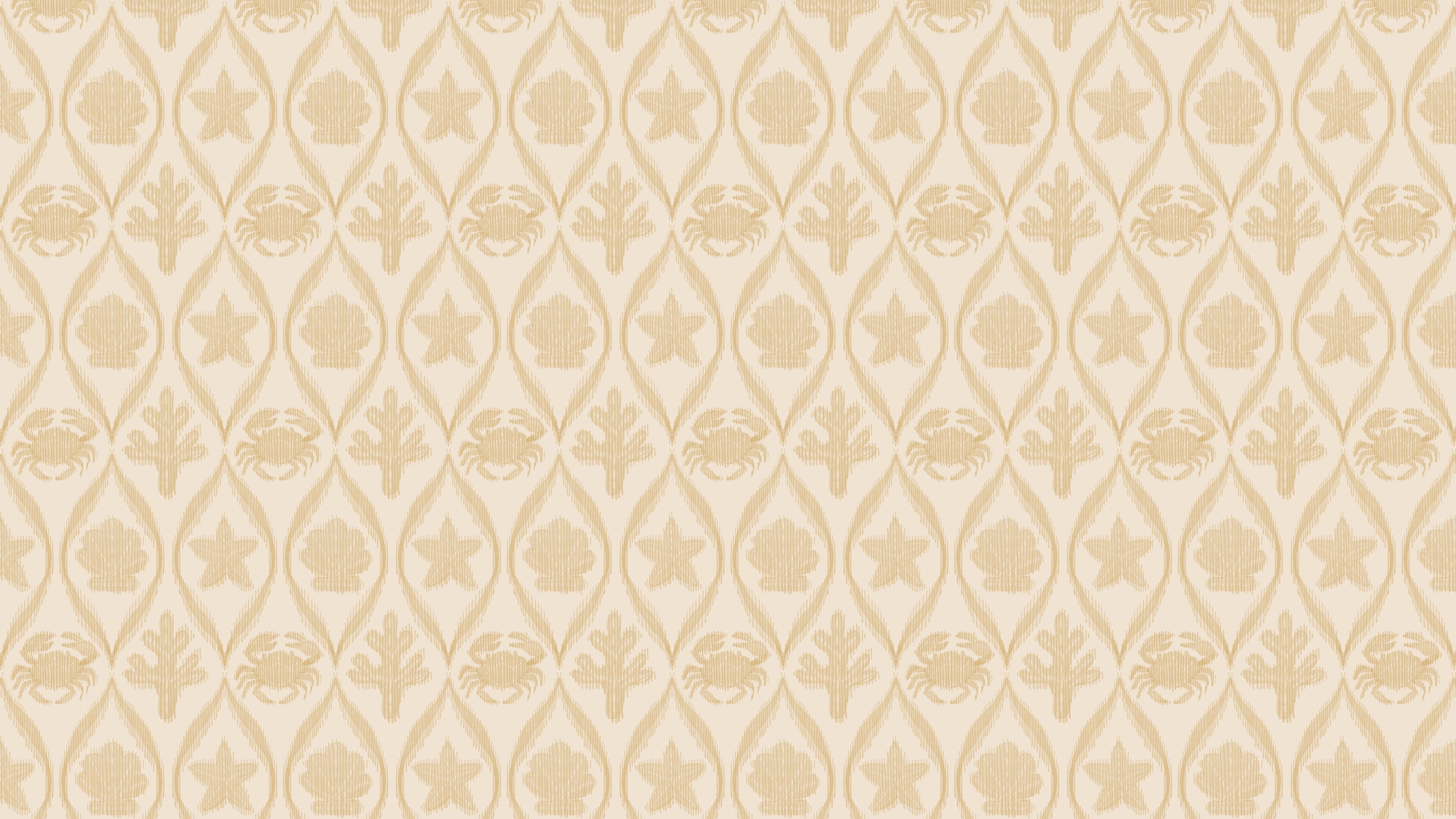 Beach Life Ikat - Honey