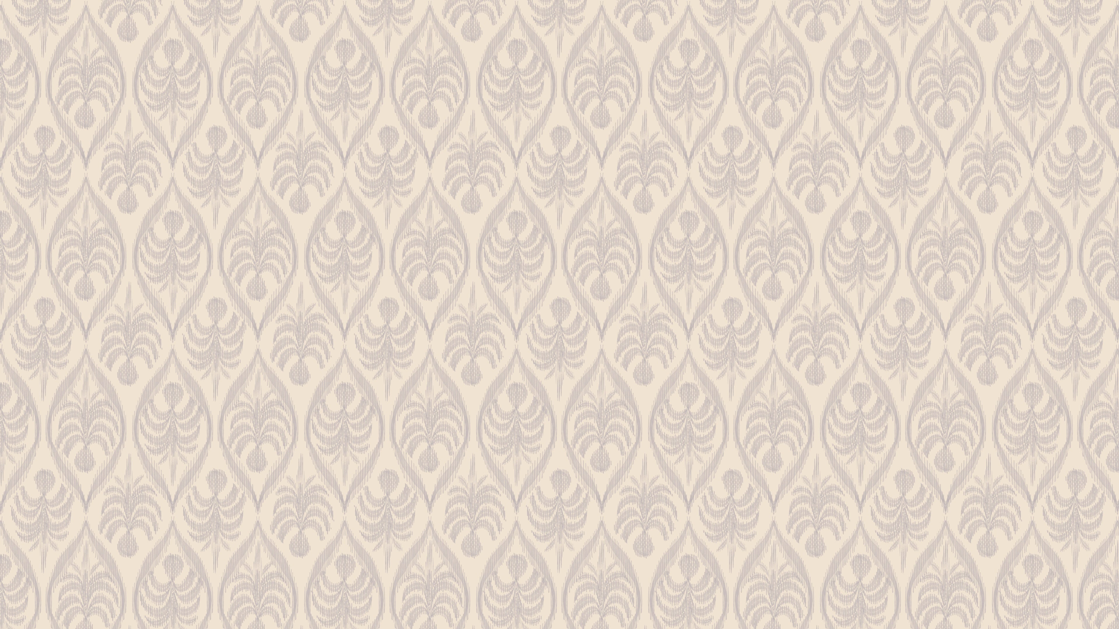 Ikat Palm Tree - Pearl