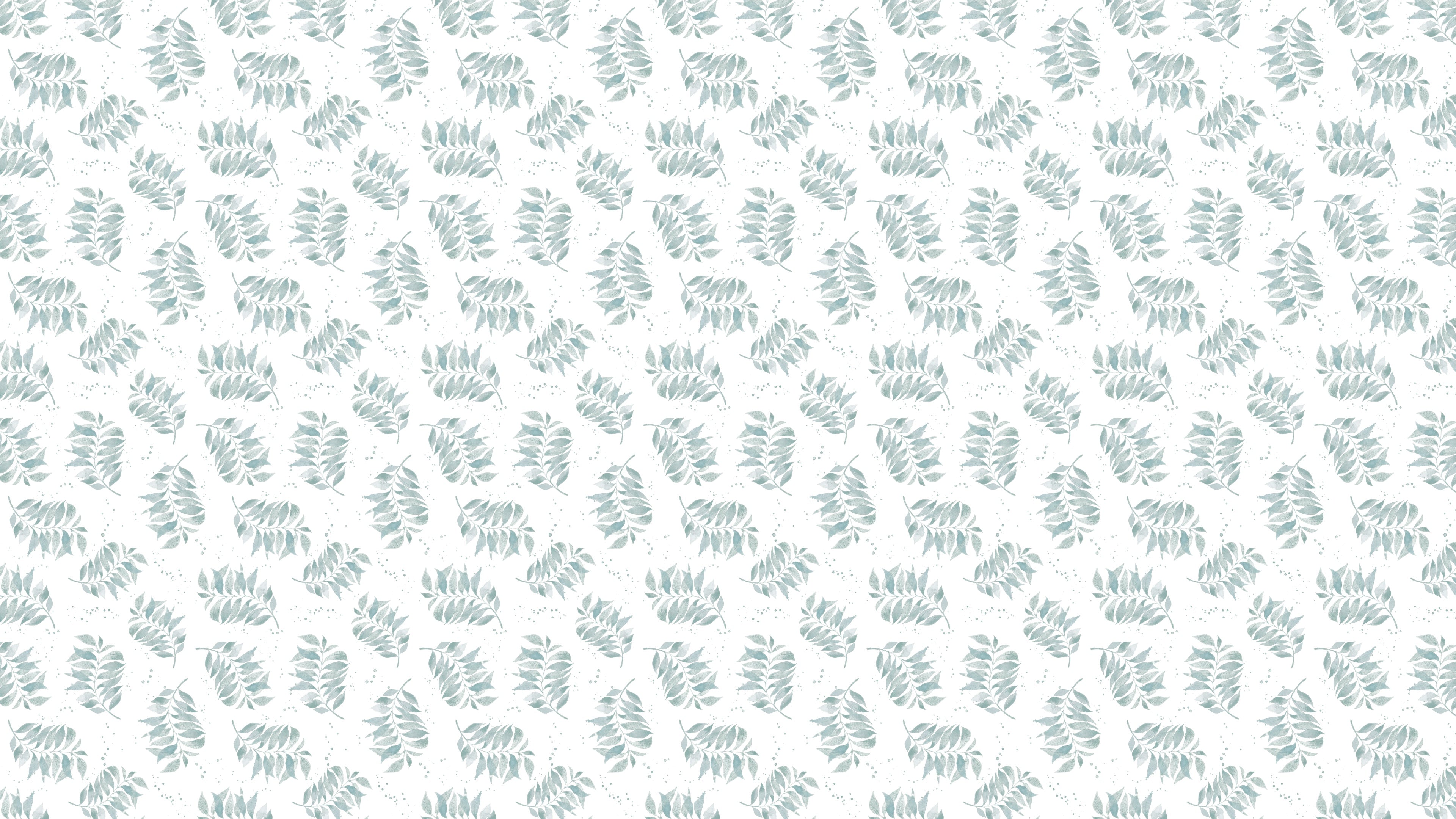 Watercolor Palm Toss - Aqua