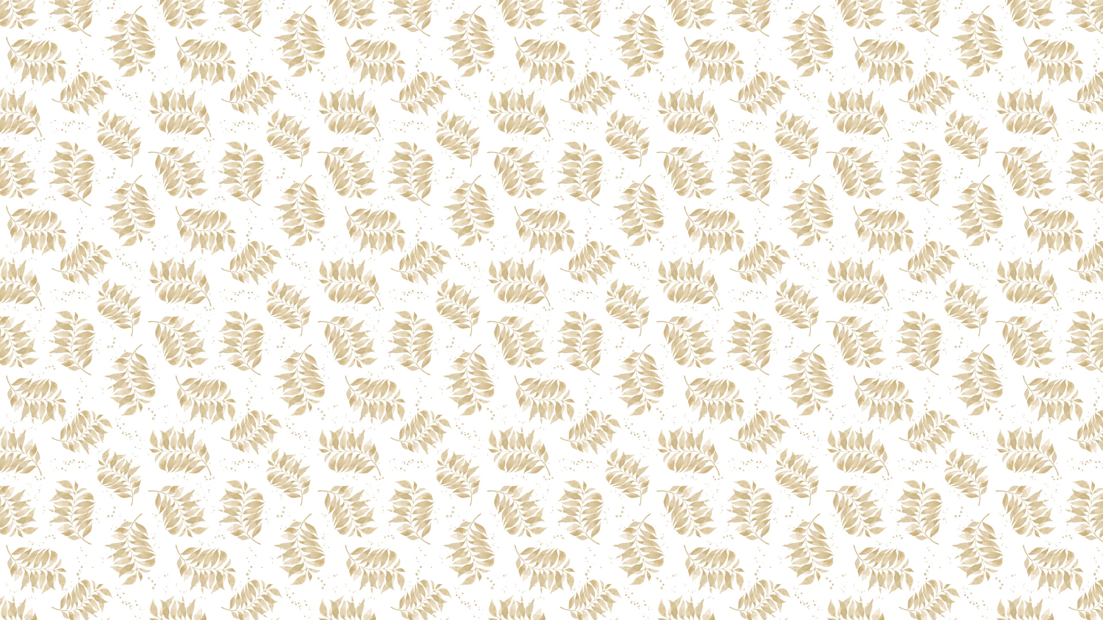 Watercolor Palm Toss - Wheat