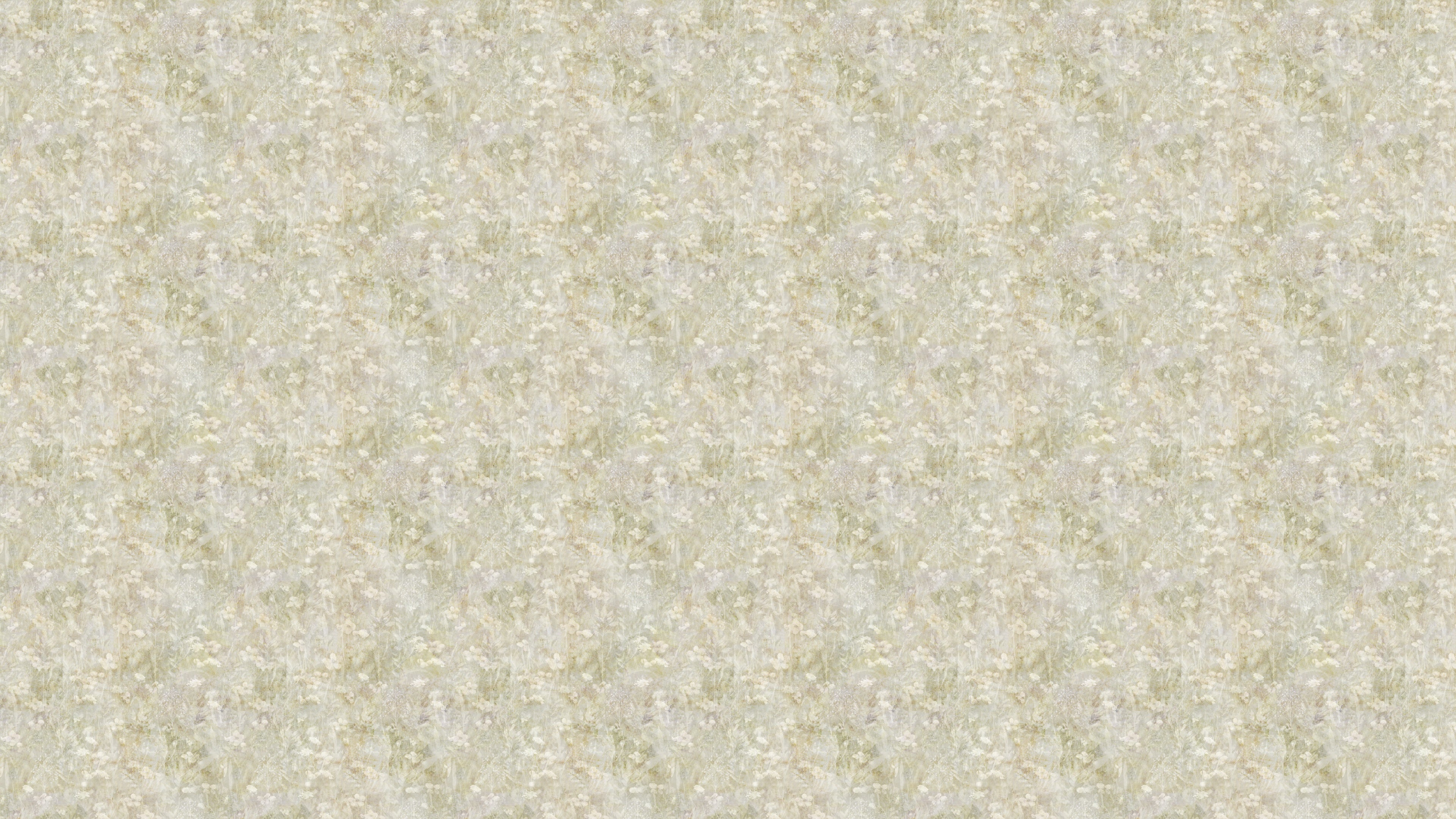 Endless summer - Morning mist – Beige-grå blommig tapet