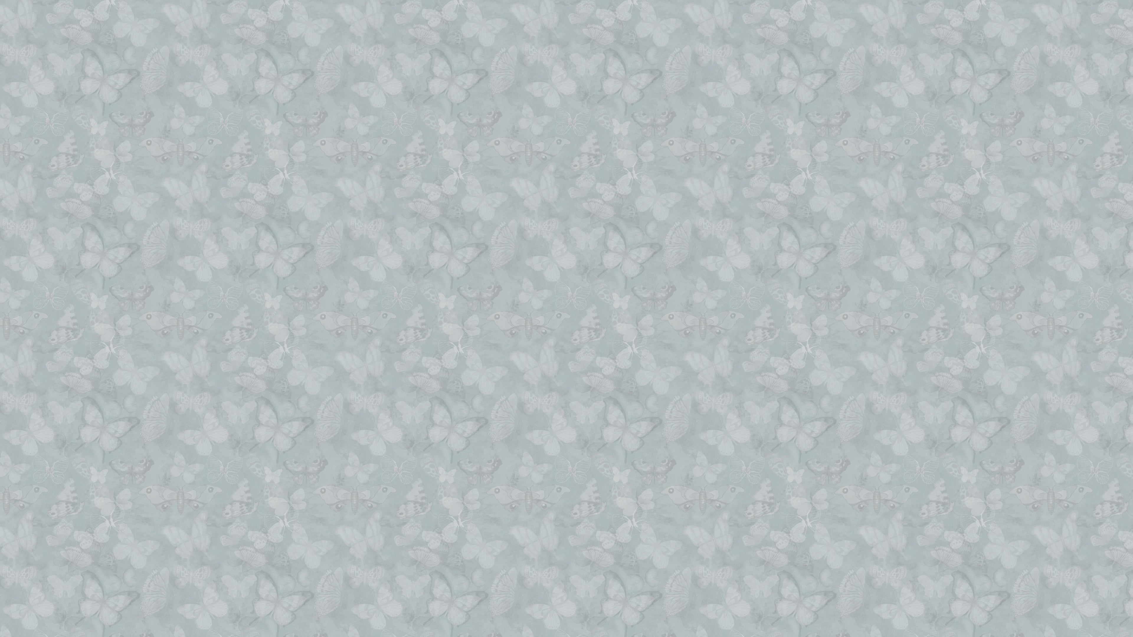 Mariposa - Regntunga moln - Fjärilstapet i akvarell med melerad bakgrund