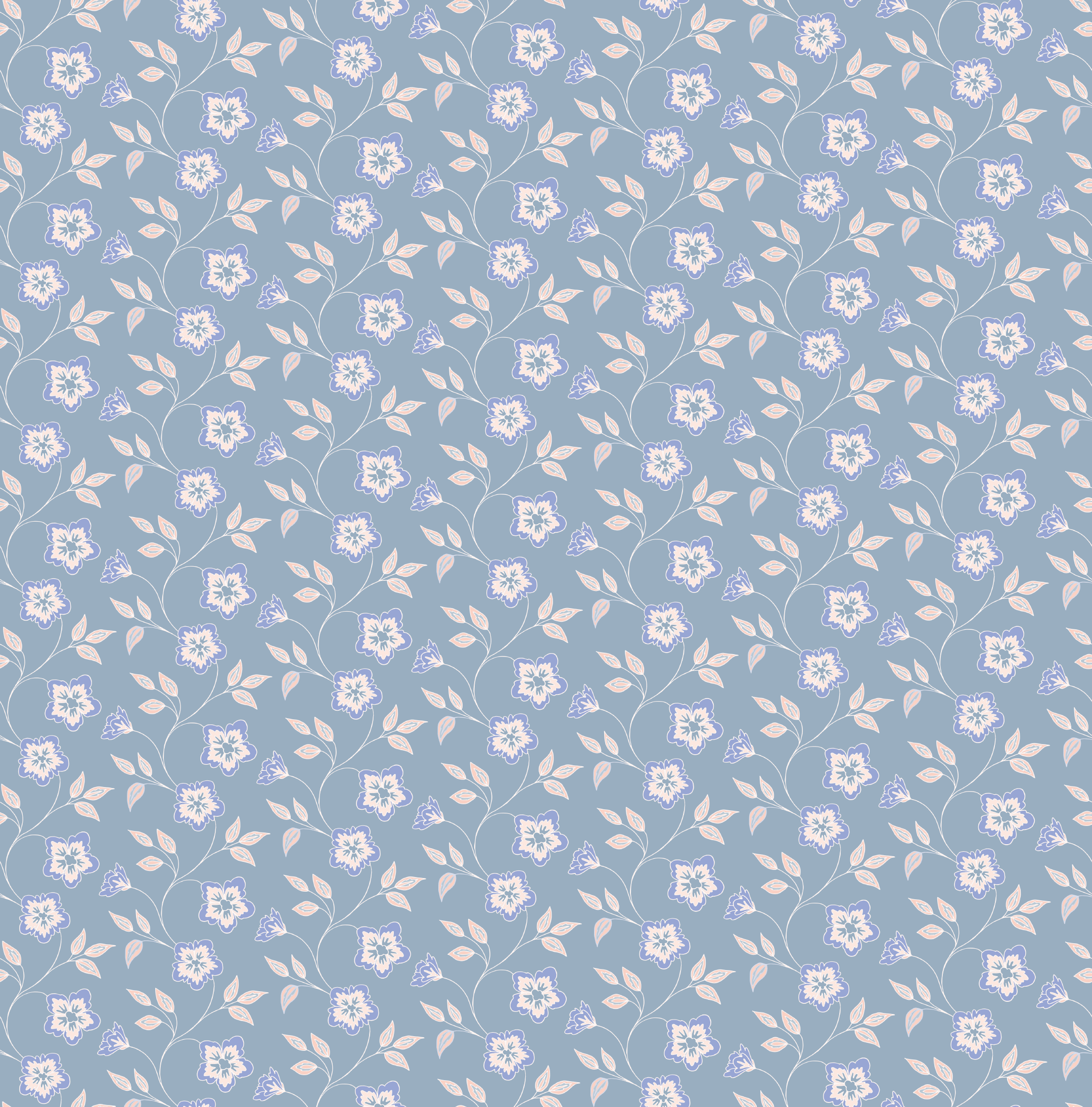 Sweet Blossom - Blå