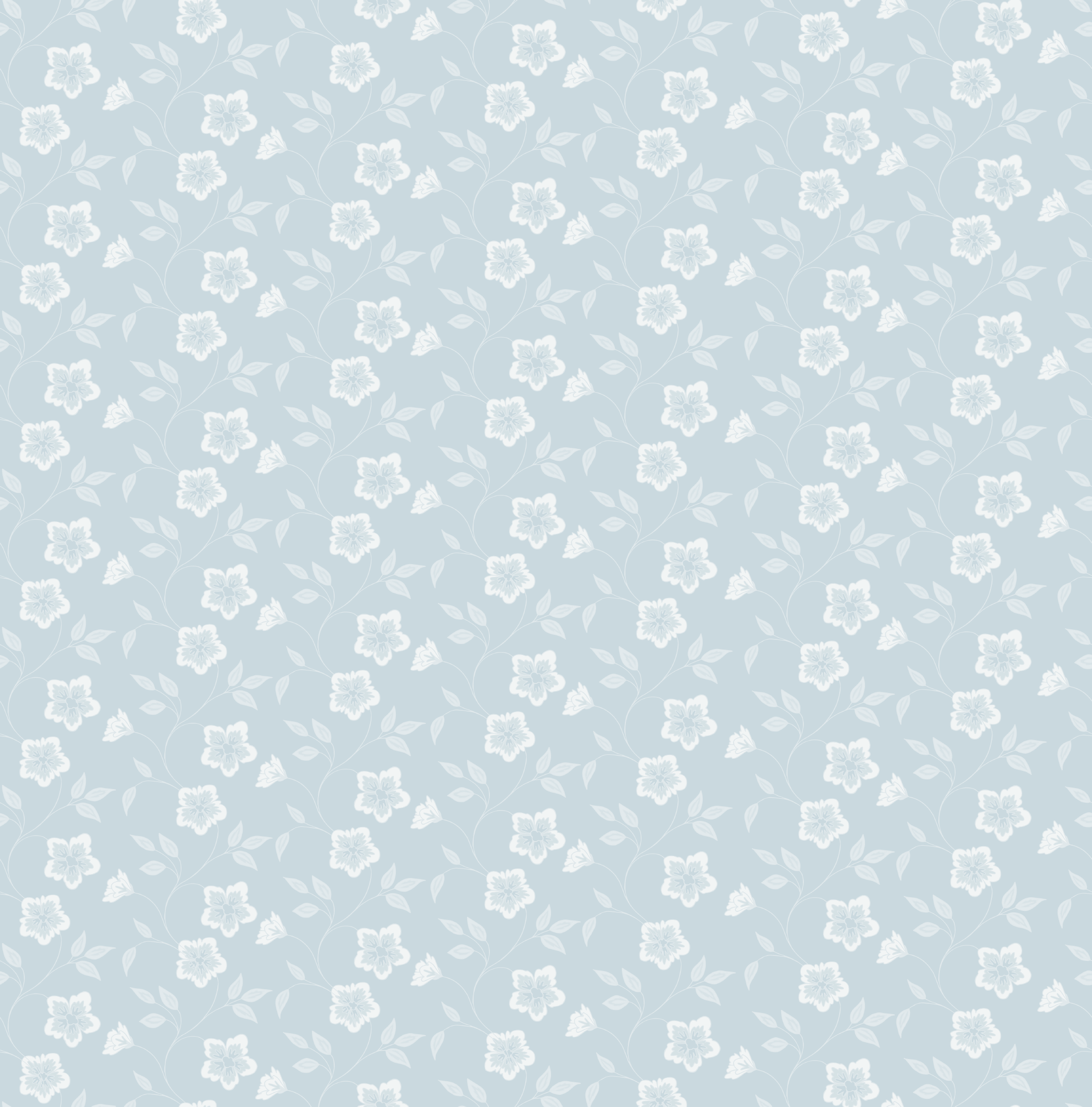 Sweet Blossom - Ljusblå