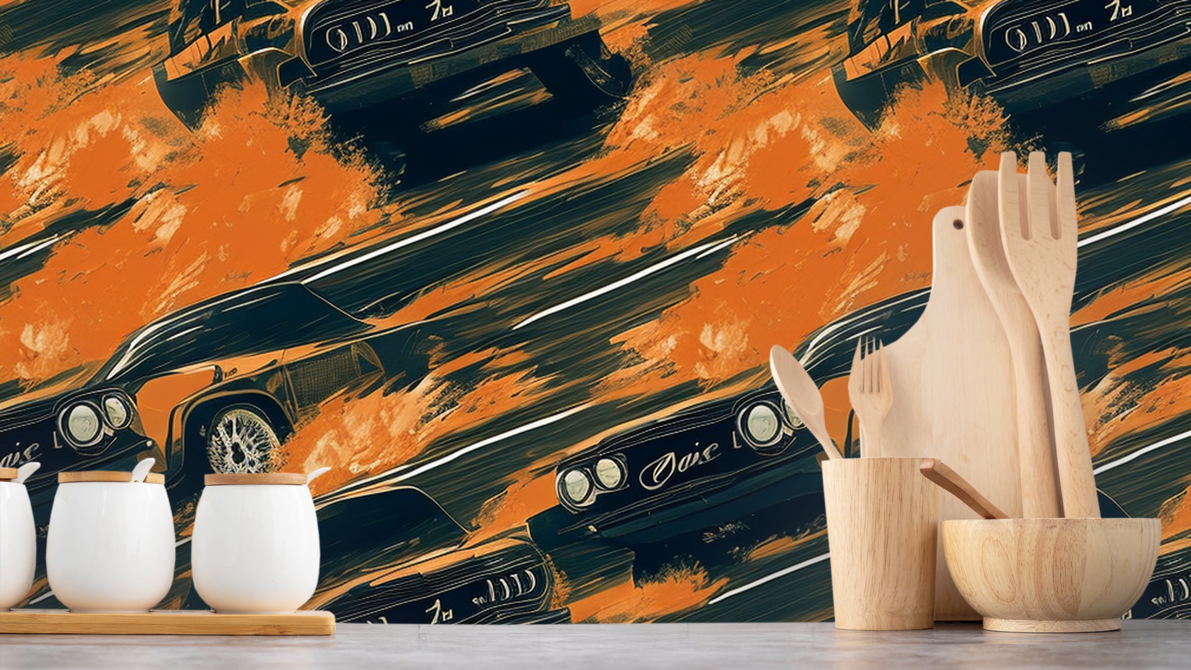 El Camino - Klassisk vintage-tapet för bilentusiasten