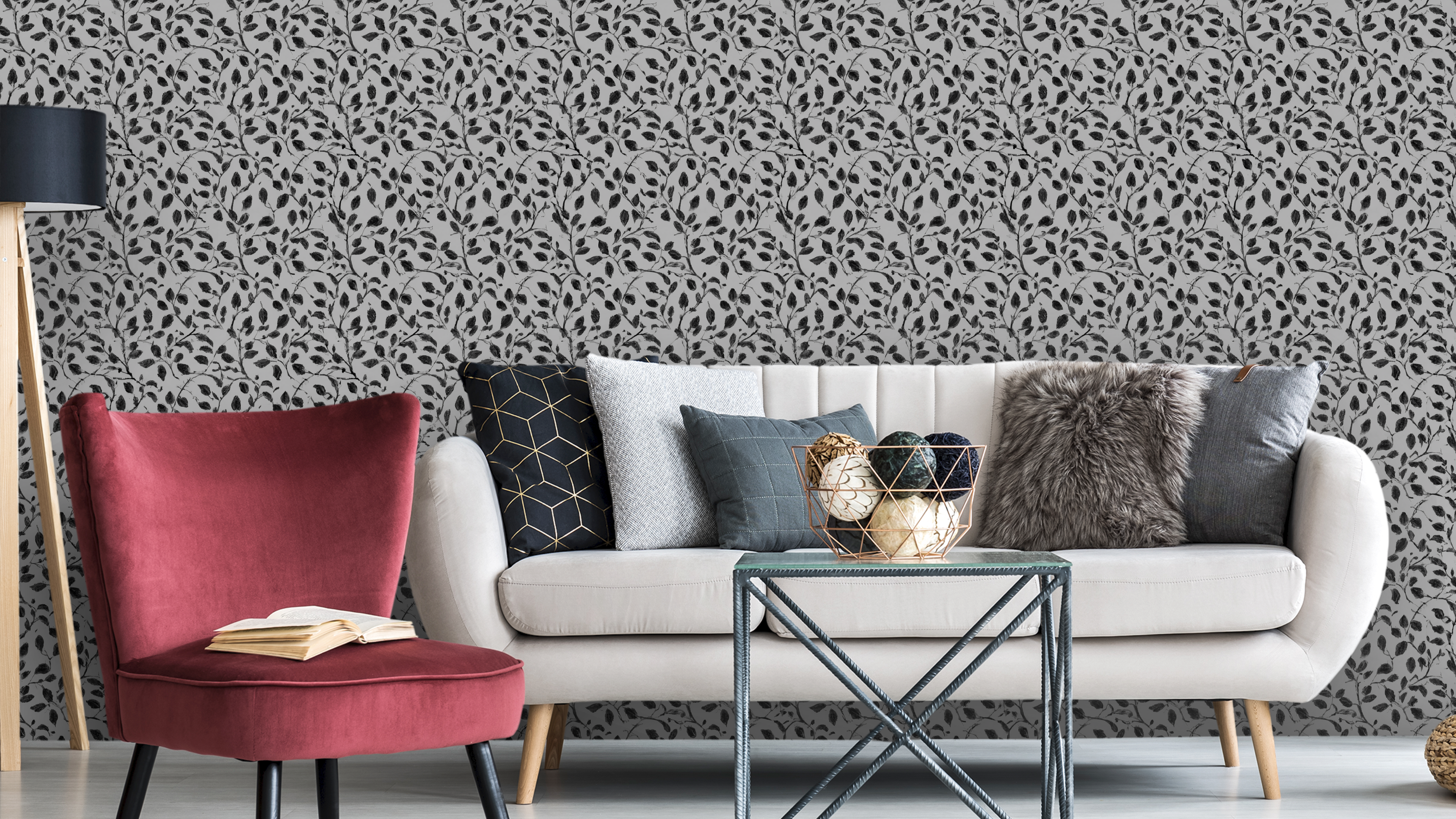 Reveal Wallpaper Nocciola - Grey ´n Svart – kvalitetsprodukt för ett vackrare och mer hållbart hem