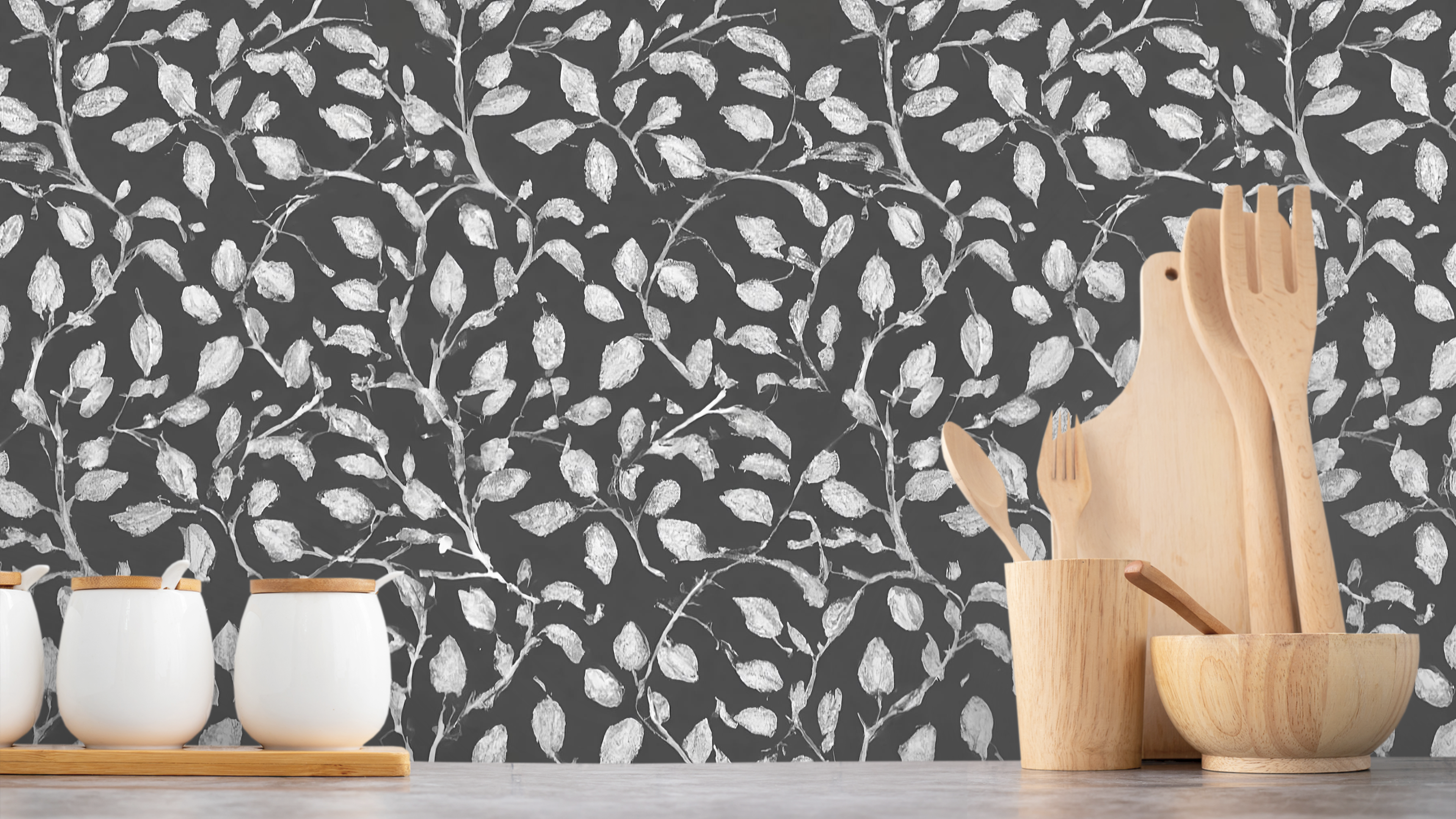 Reveal Wallpaper Nocciola - Svart ´n Vit – kvalitetsprodukt för ett vackrare och mer hållbart hem