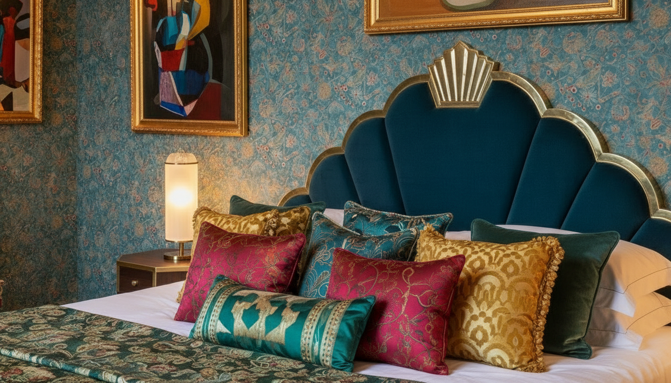 Floralies - Blå grapefrukt – Abstrakt konst för moderna hem