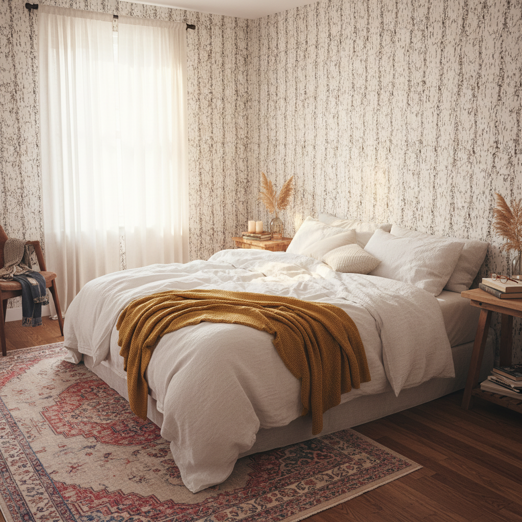Birch – the quiet beauty of birch in your home – bark wallpaper