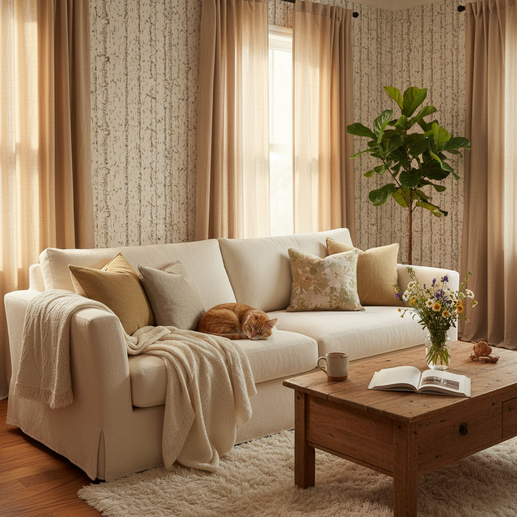 Birch – the quiet beauty of birch in your home – bark wallpaper