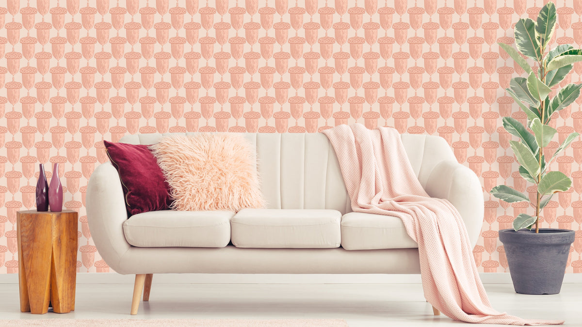 Reval Wallpaper Acorn Terracotta – kvalitetsprodukt för ett vackrare och mer hållbart hem
