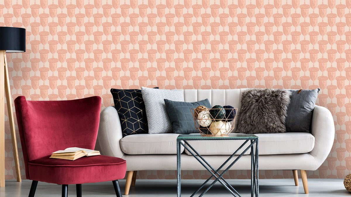 Reval Wallpaper Acorn Terracotta – kvalitetsprodukt för ett vackrare och mer hållbart hem