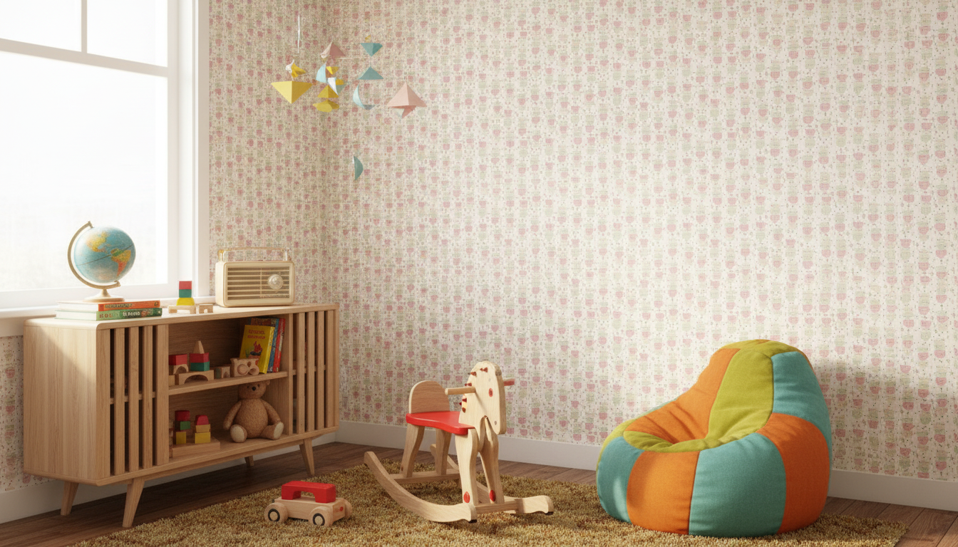 Showtime - Melon - Retrotapet med lekfull charm