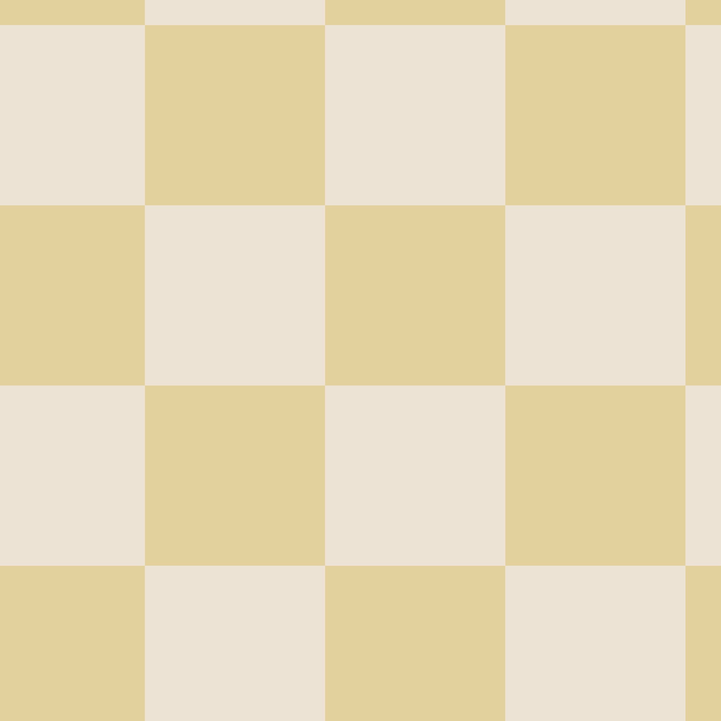 Reval Wallpaper Checkers - Wheat - Tapet med rutigt mönster i gult och beige – högkvalitativ tapet för en personlig och ha...