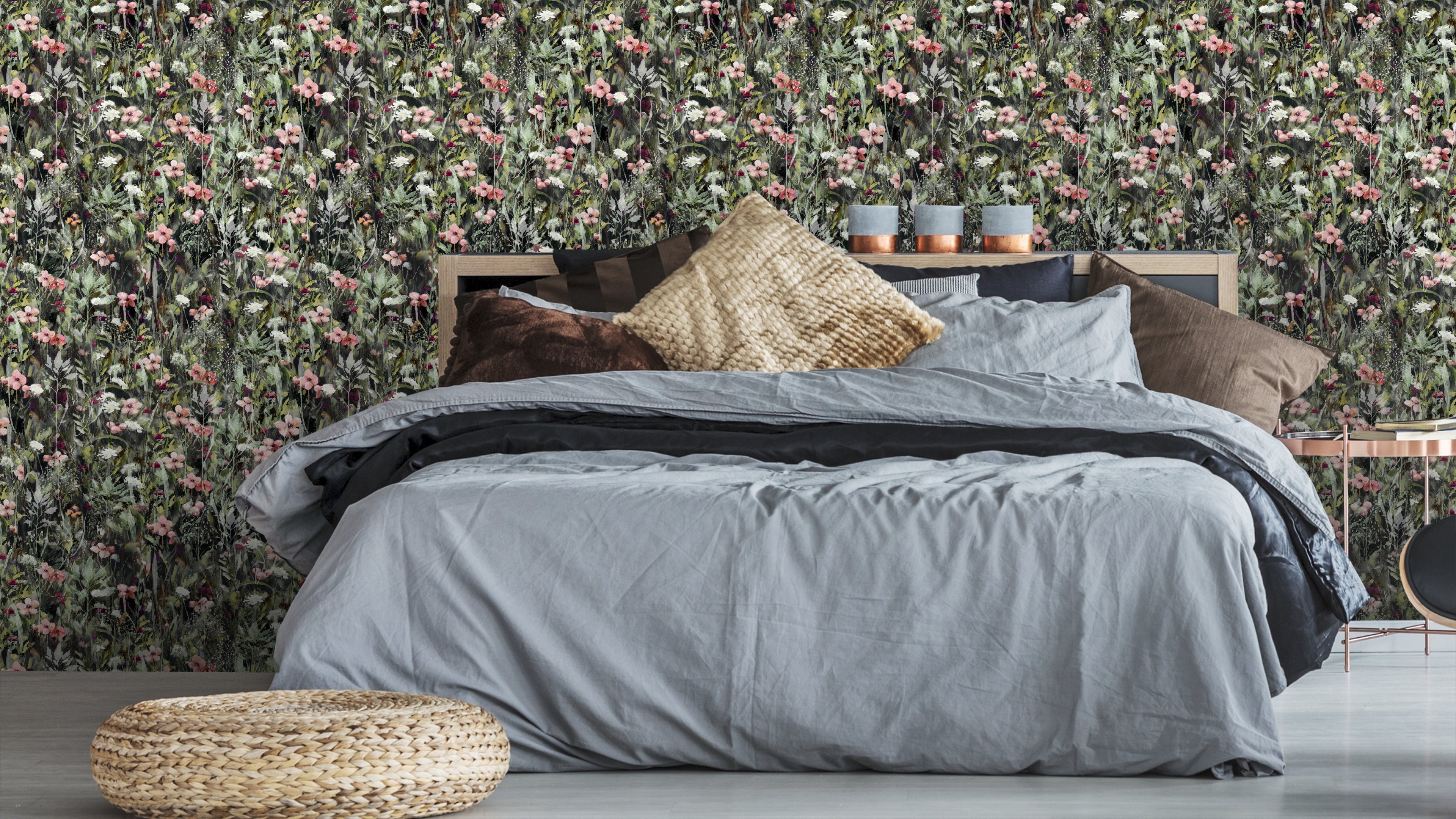 Endless summer - A sunny day – Färgglad blommig tapet