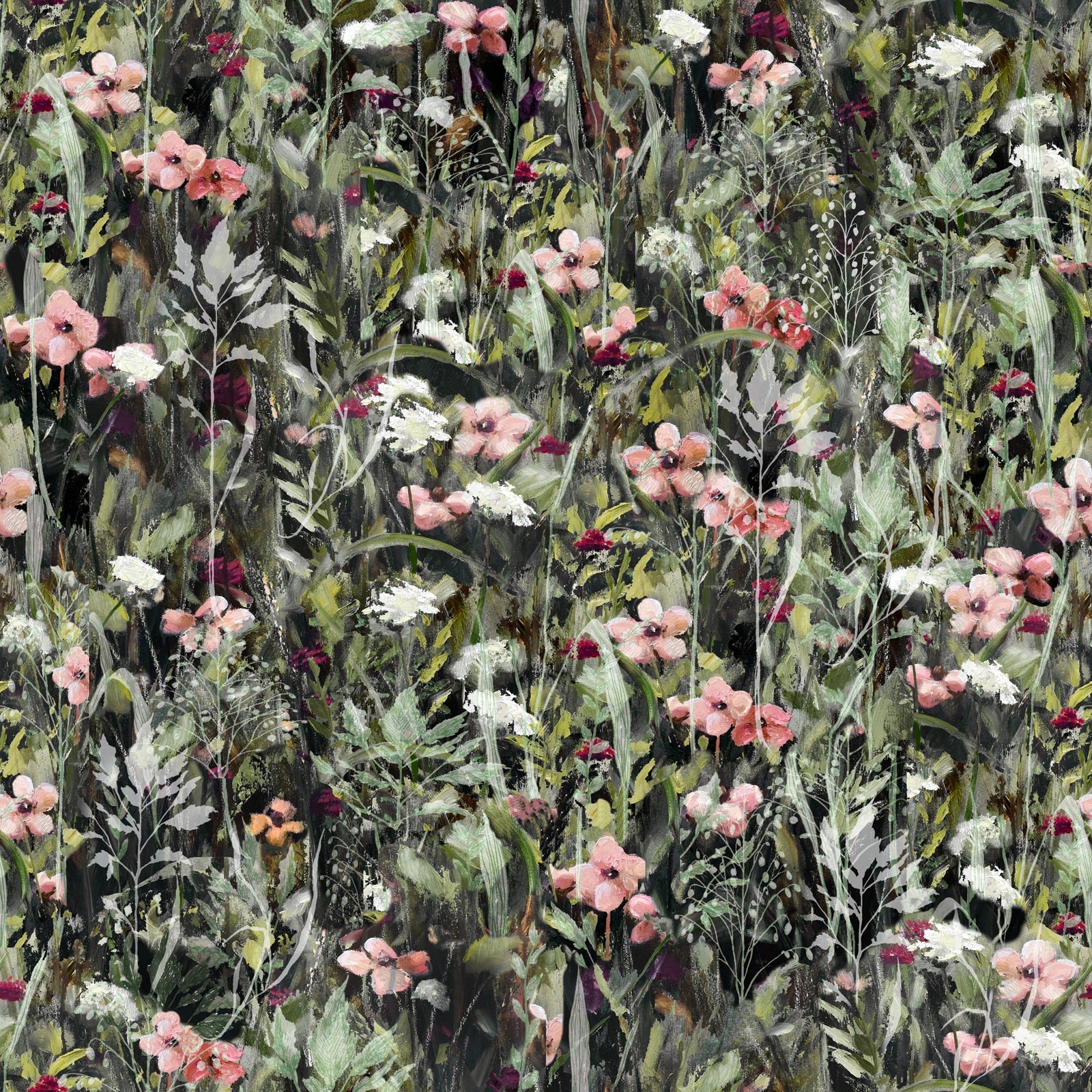 Endless summer - A sunny day – Färgglad blommig tapet