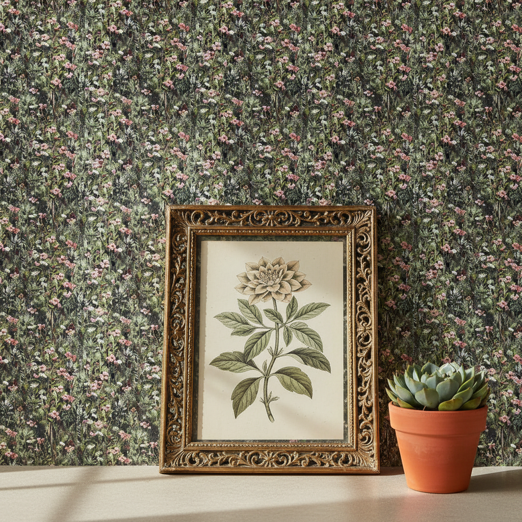 Endless summer - A sunny day – Färgglad blommig tapet