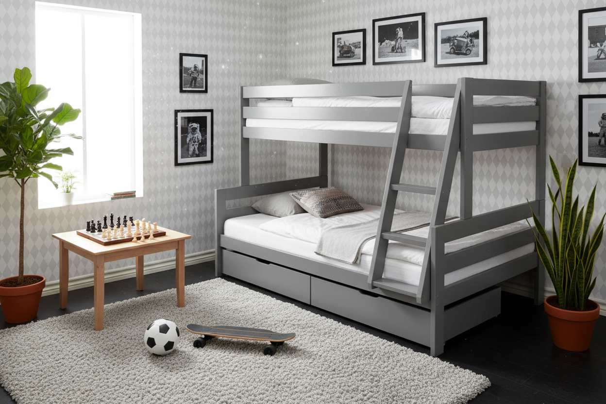 Wavy Diamond - Pearl – Geometrisk tapet med retrokänsla