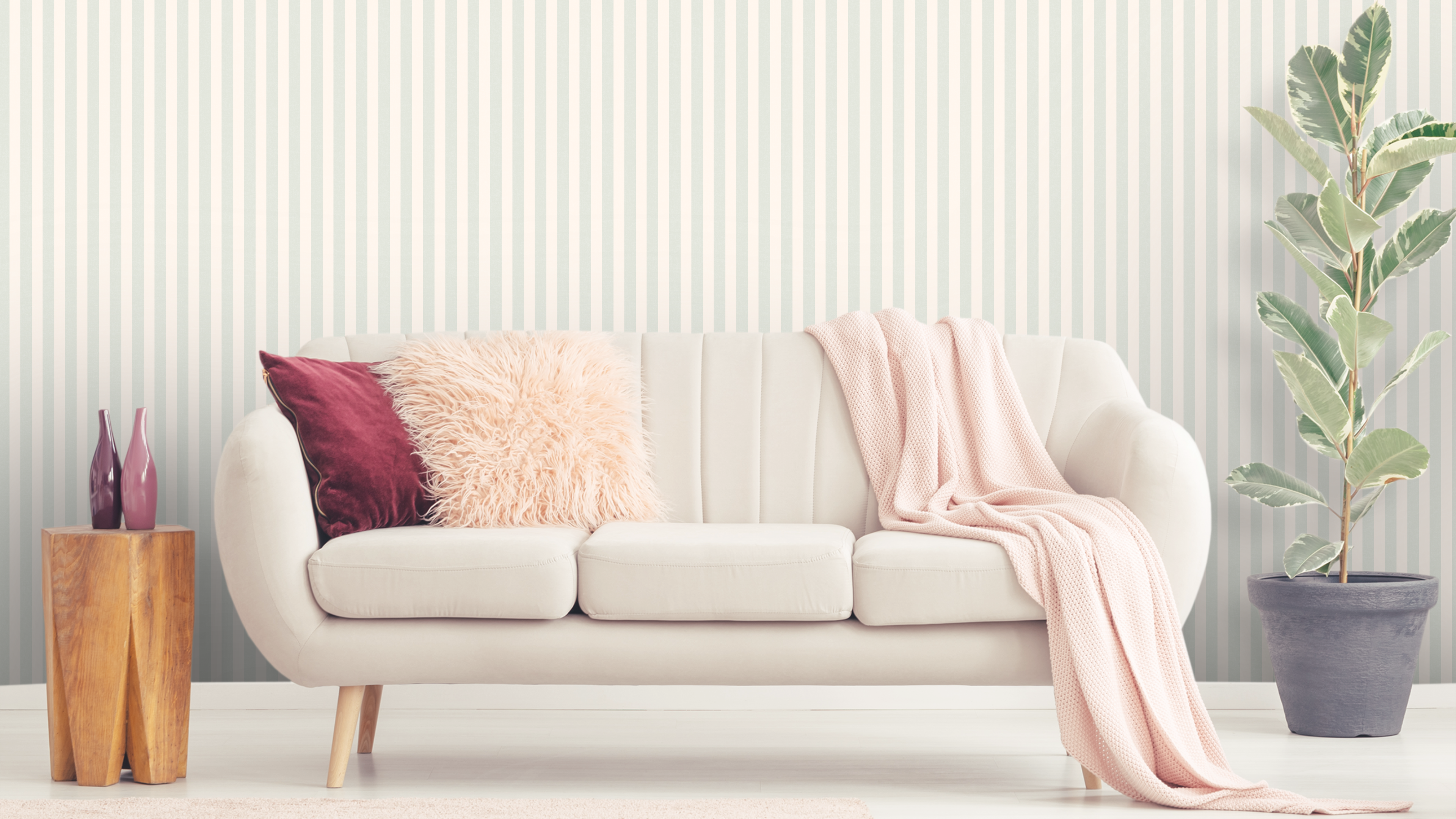 Umbrella Stripe - Oyster