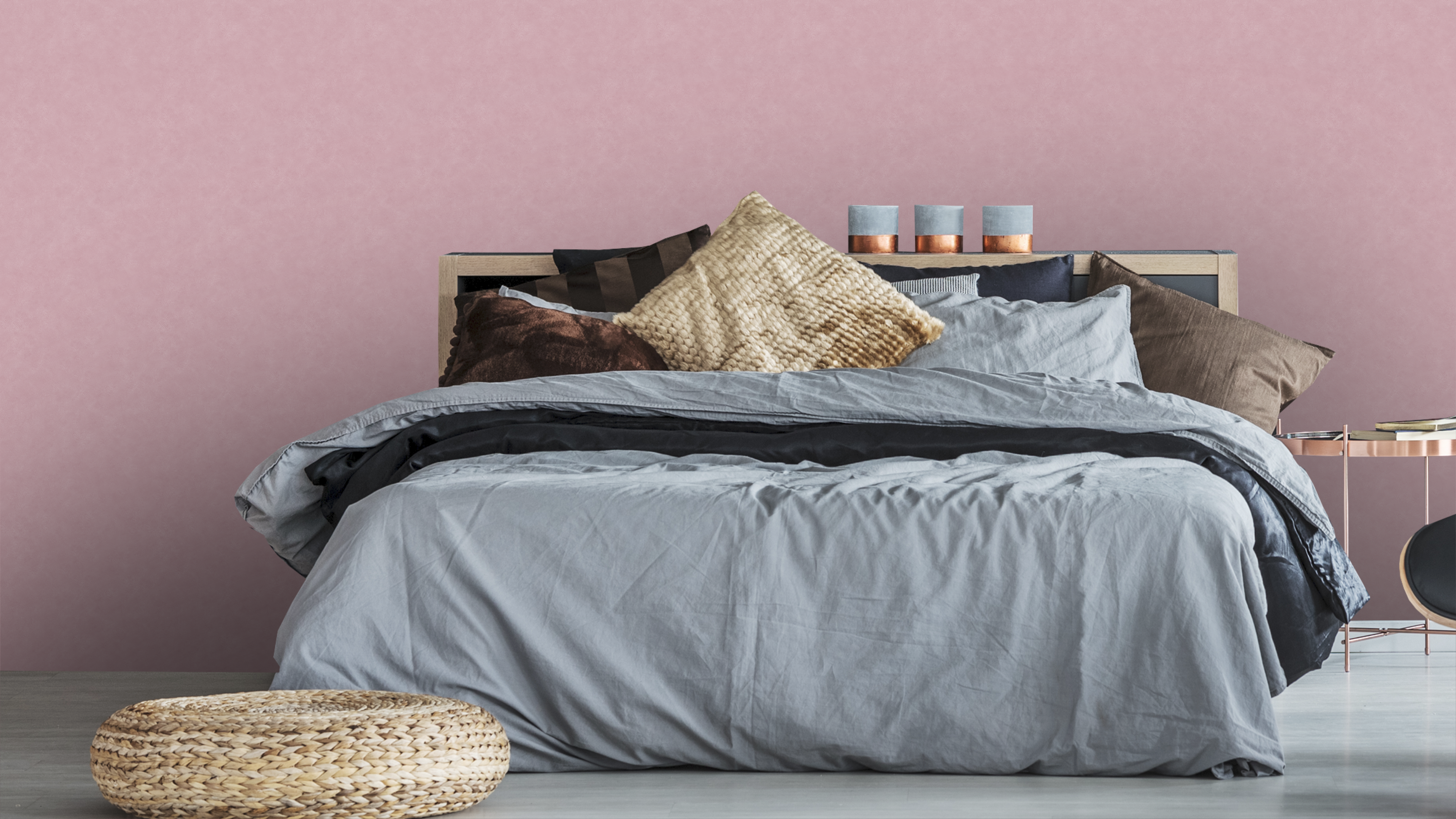 Dimma - Pion - Enfärgad tapet med levande yta