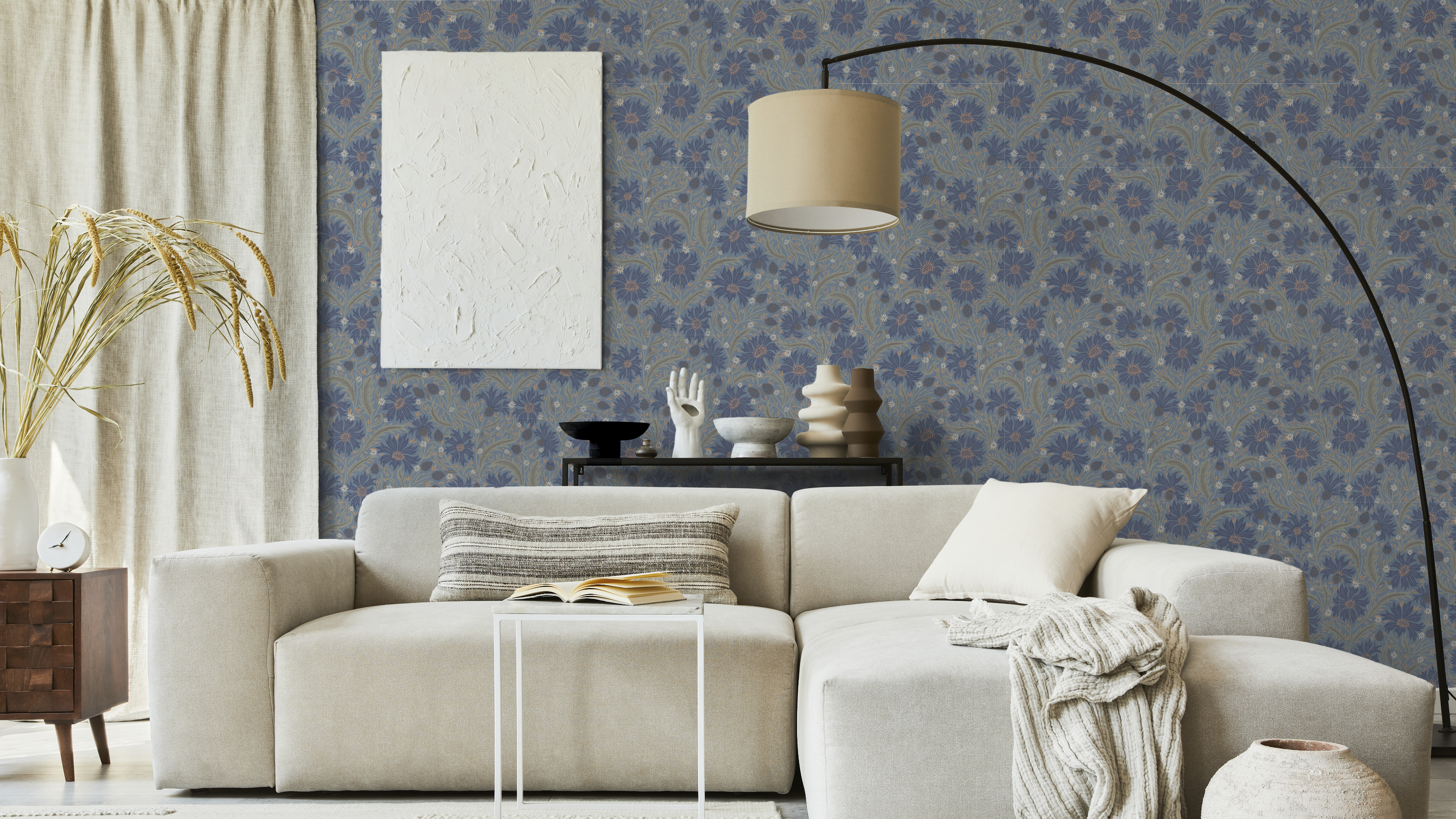 Cornflower Field - Dusk