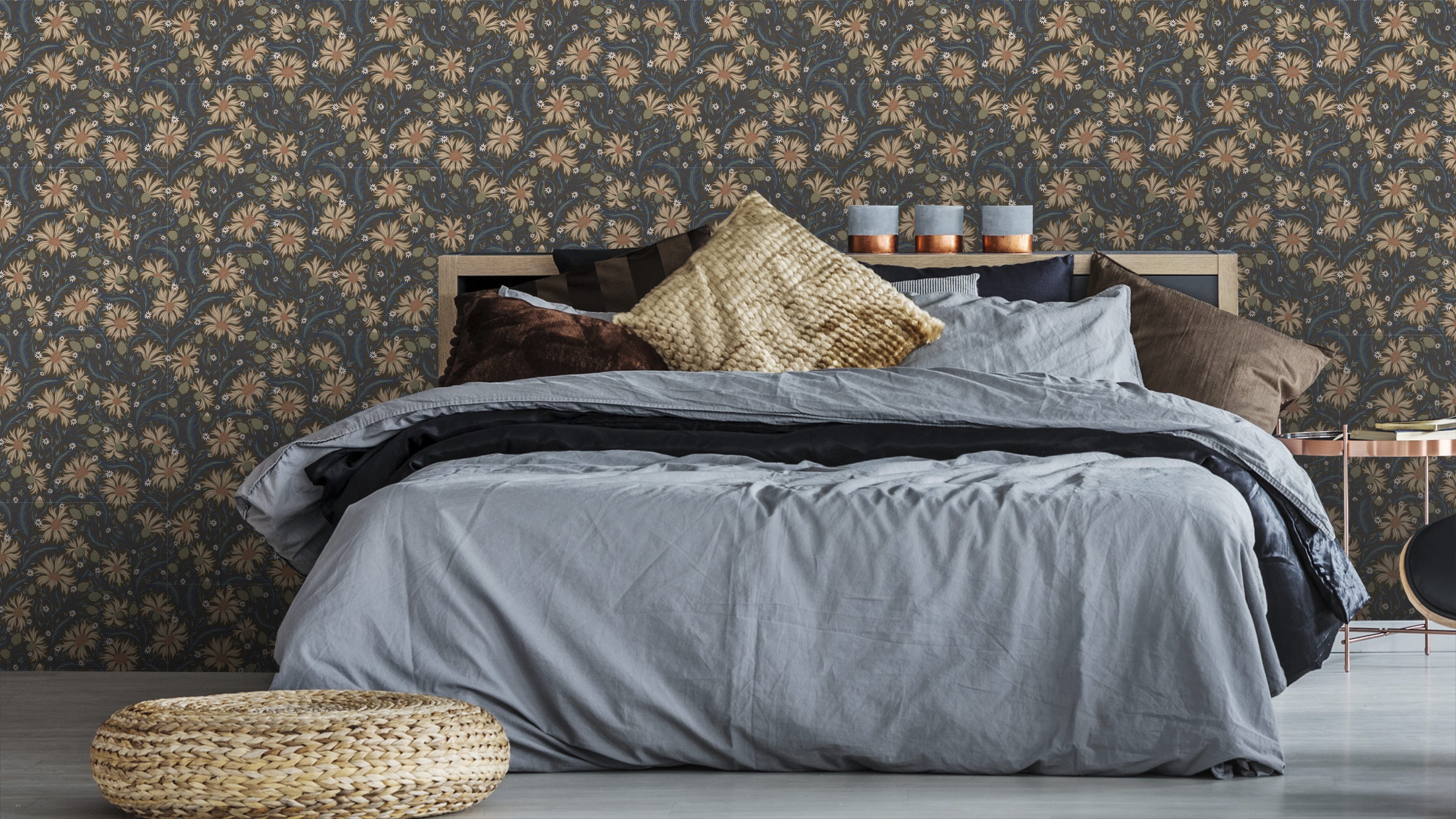 Cornflower Field - Sunset Earth