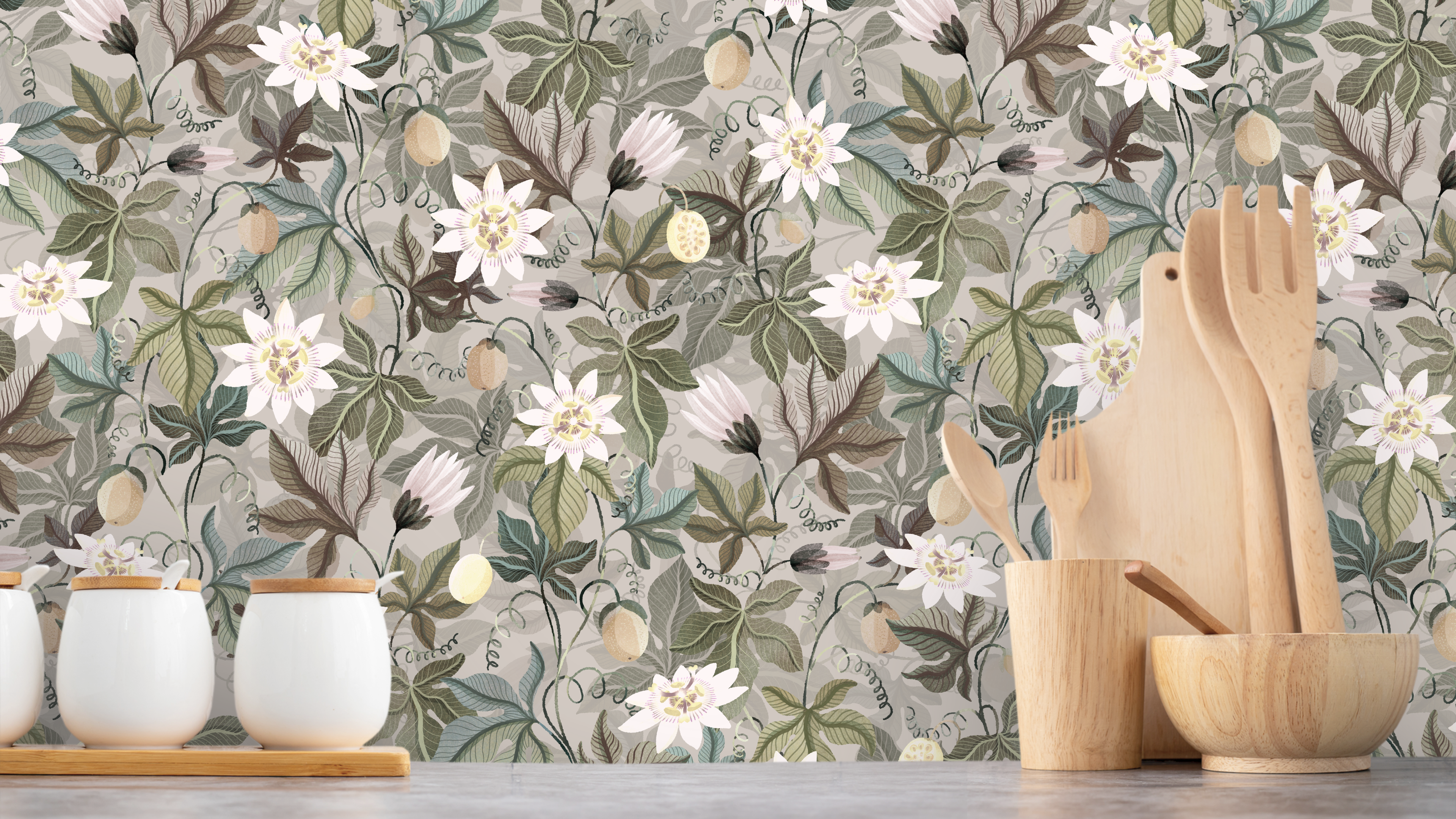 Passiflora Climbing Vines - Silver