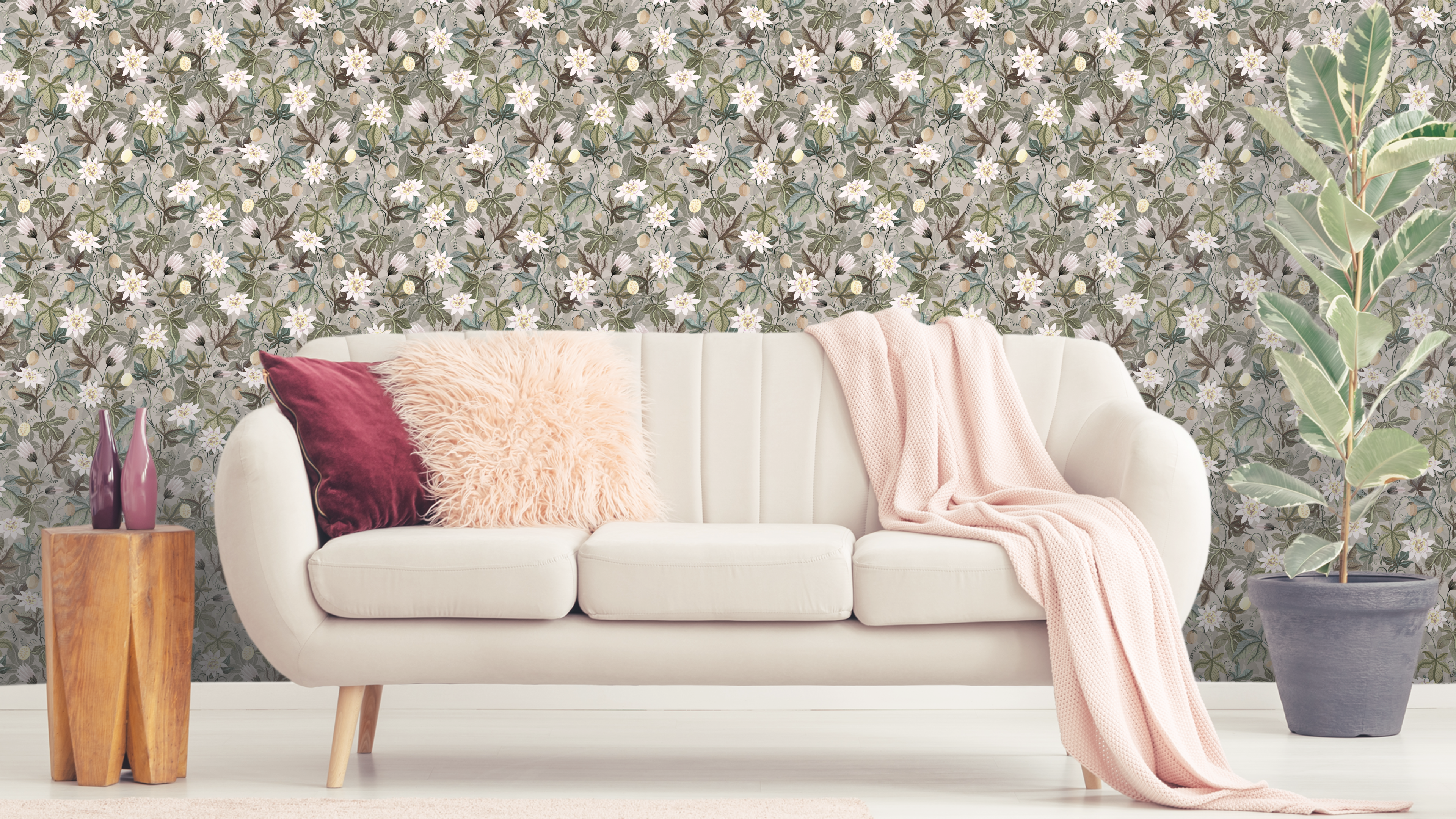 Passiflora Climbing Vines - Silver