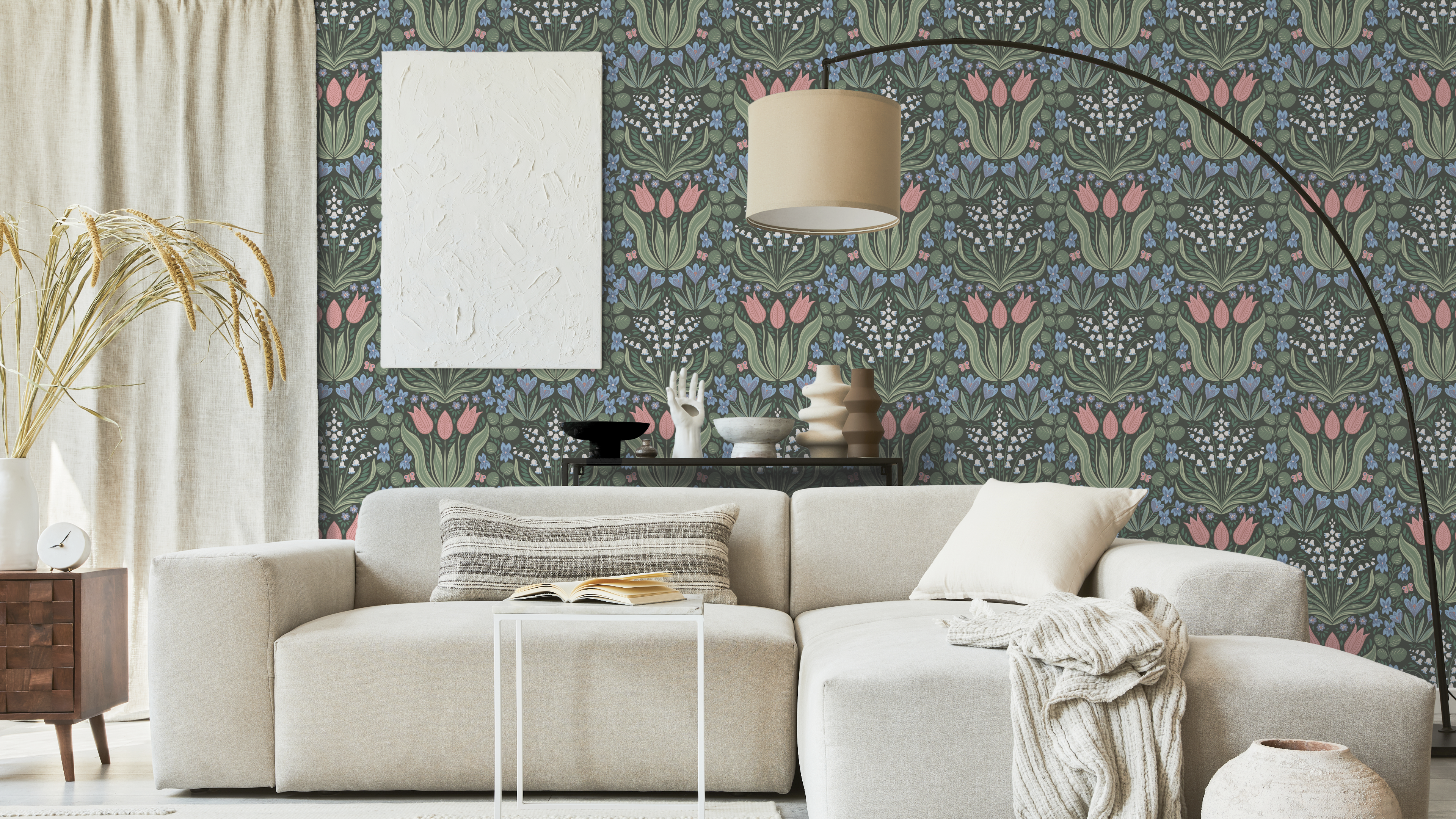 Vårrabatt - Grönska