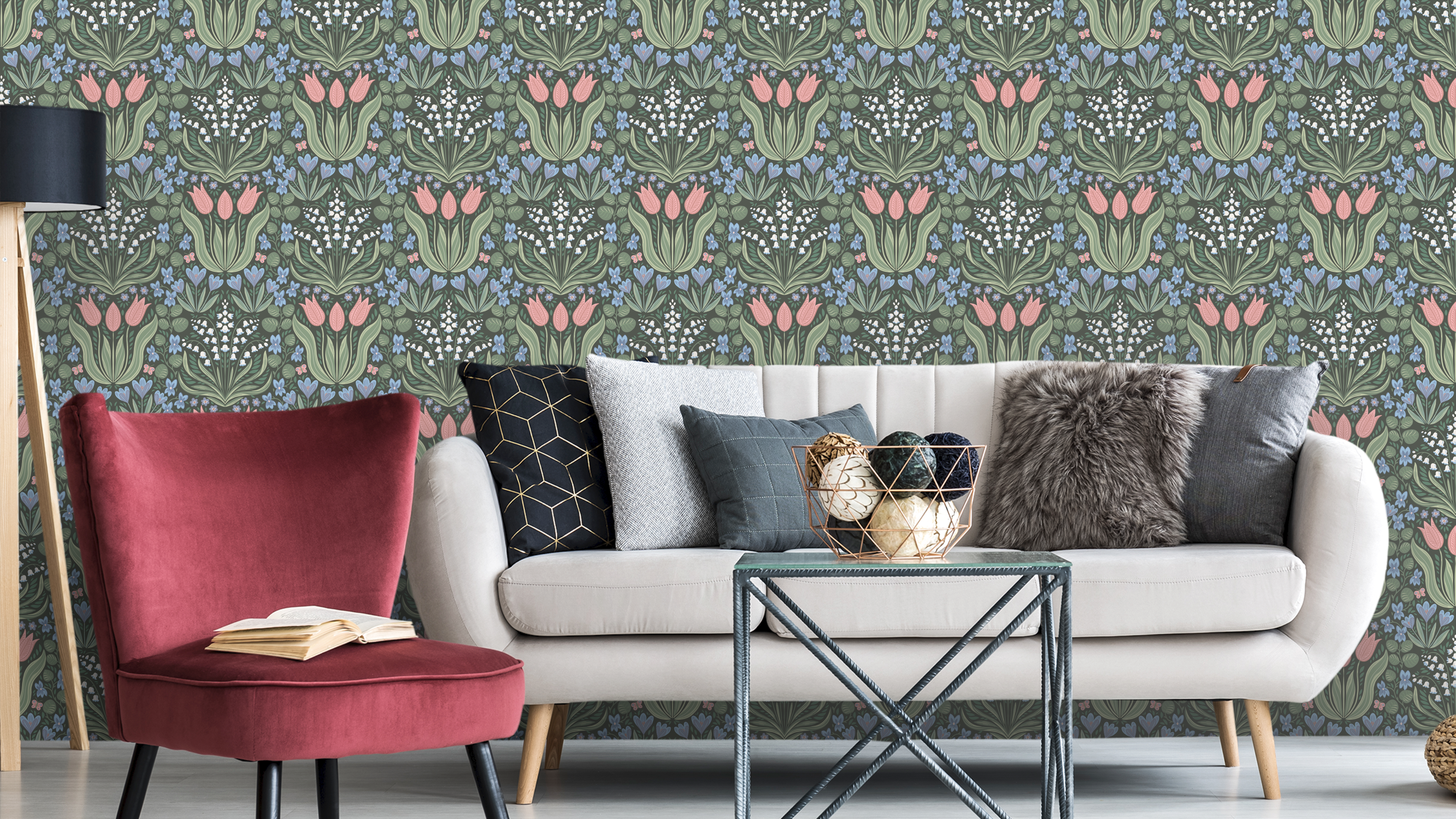 Vårrabatt - Grönska