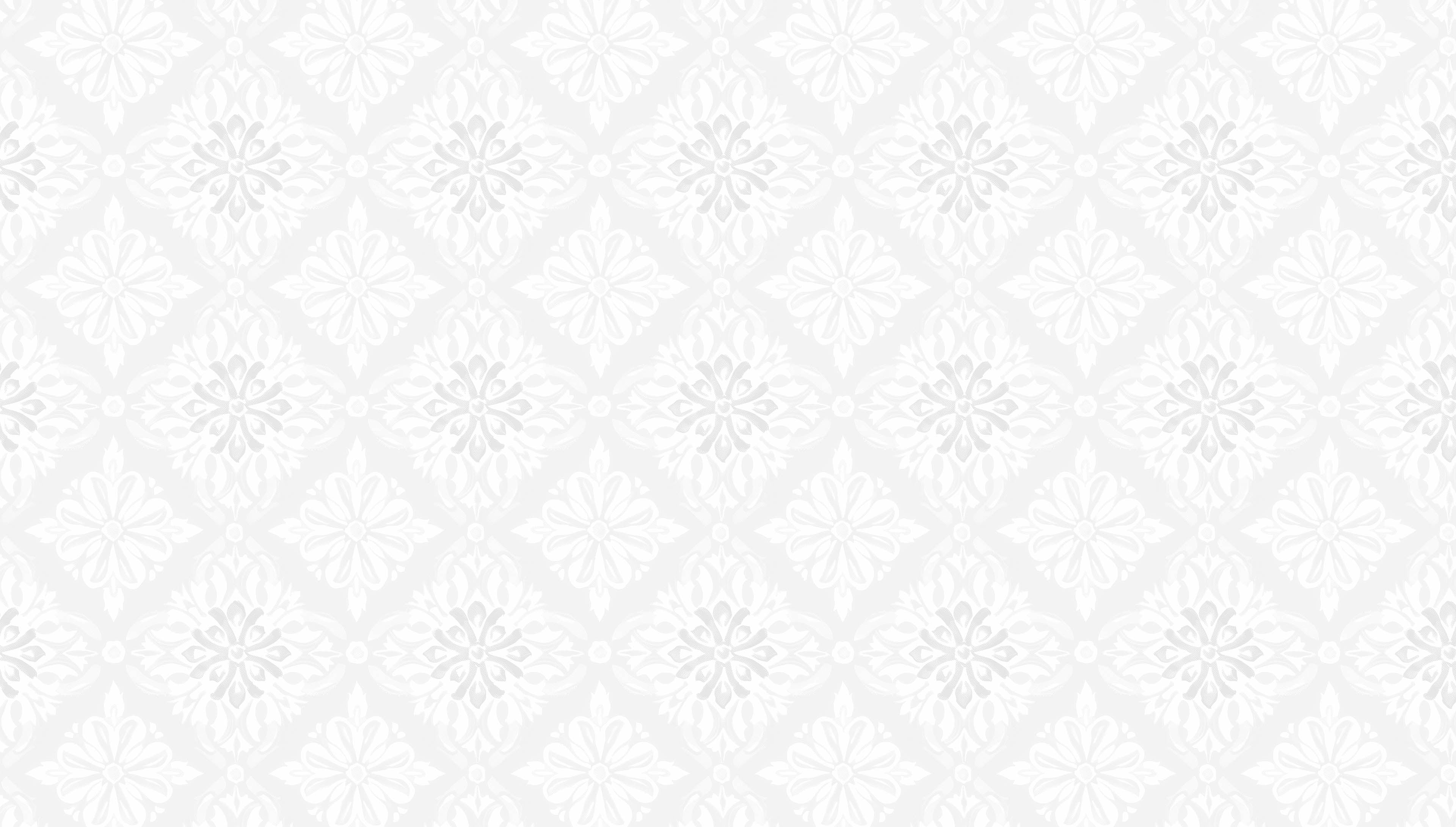 Marielund - Vit-grå - Klassisk medaljongmönstrad tapet med tidlös elegans