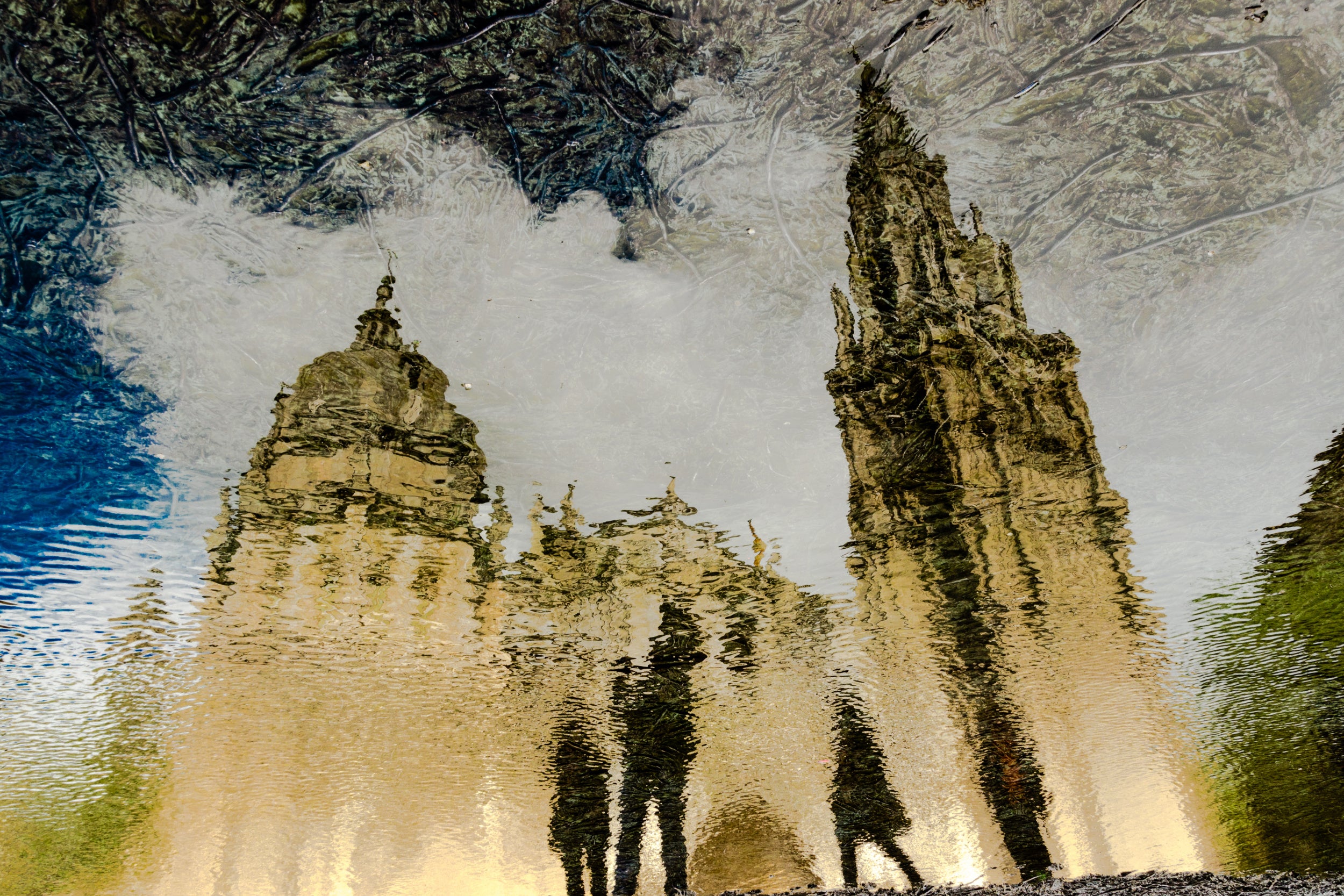 Toledo Cathedral Reflection