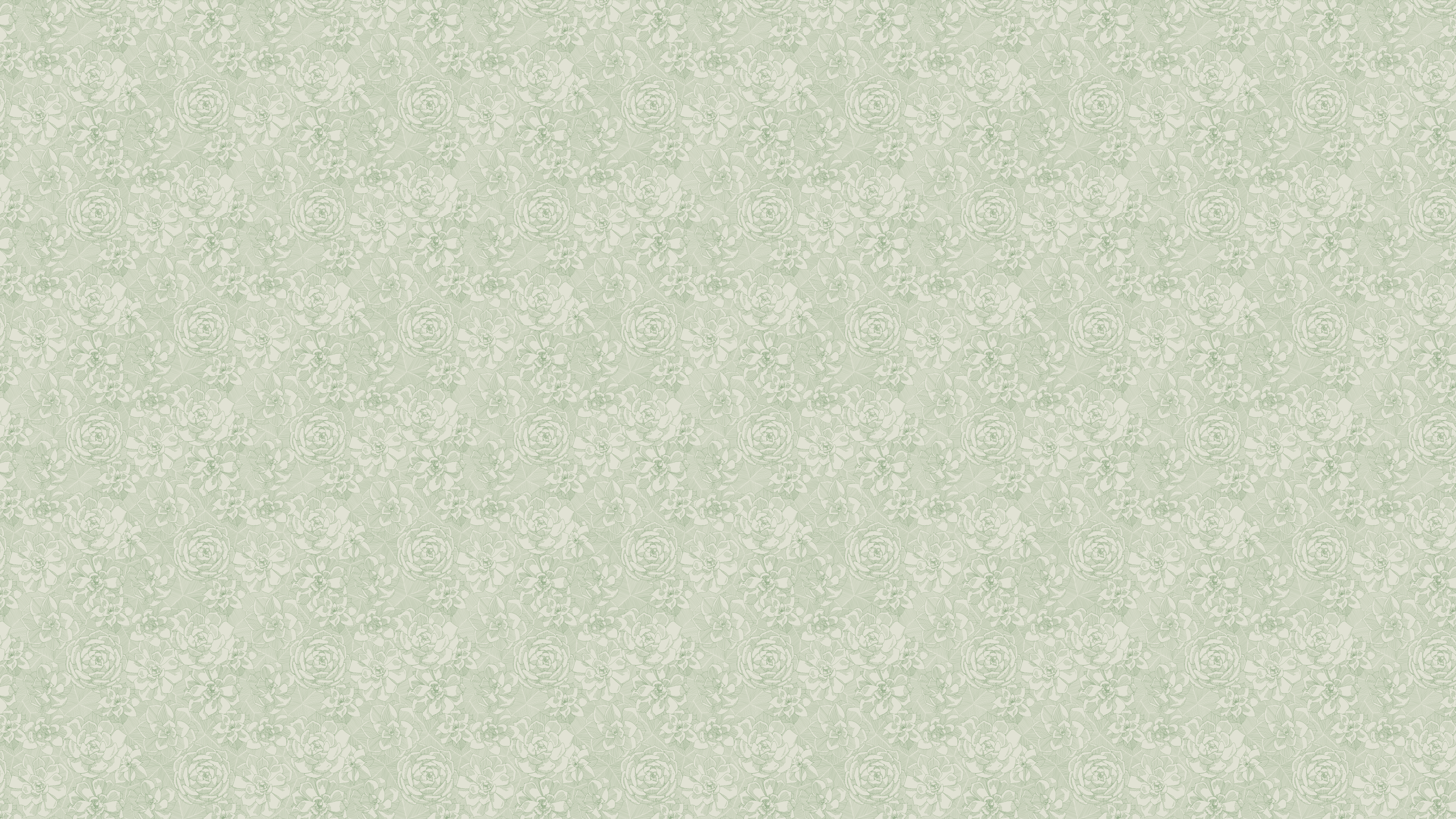 Suckulent Flower - Green