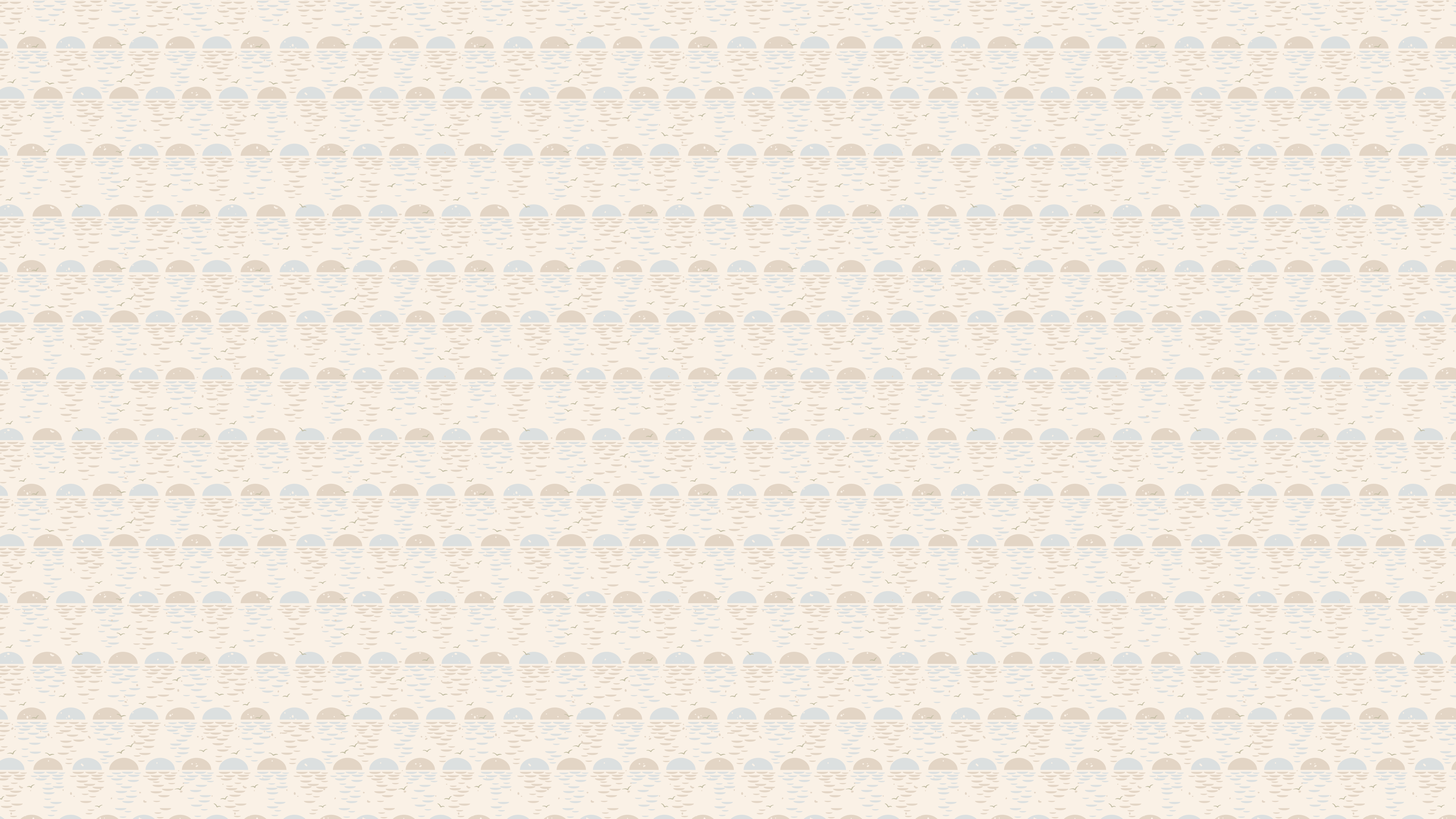 Sunset and Seagulls - Fog