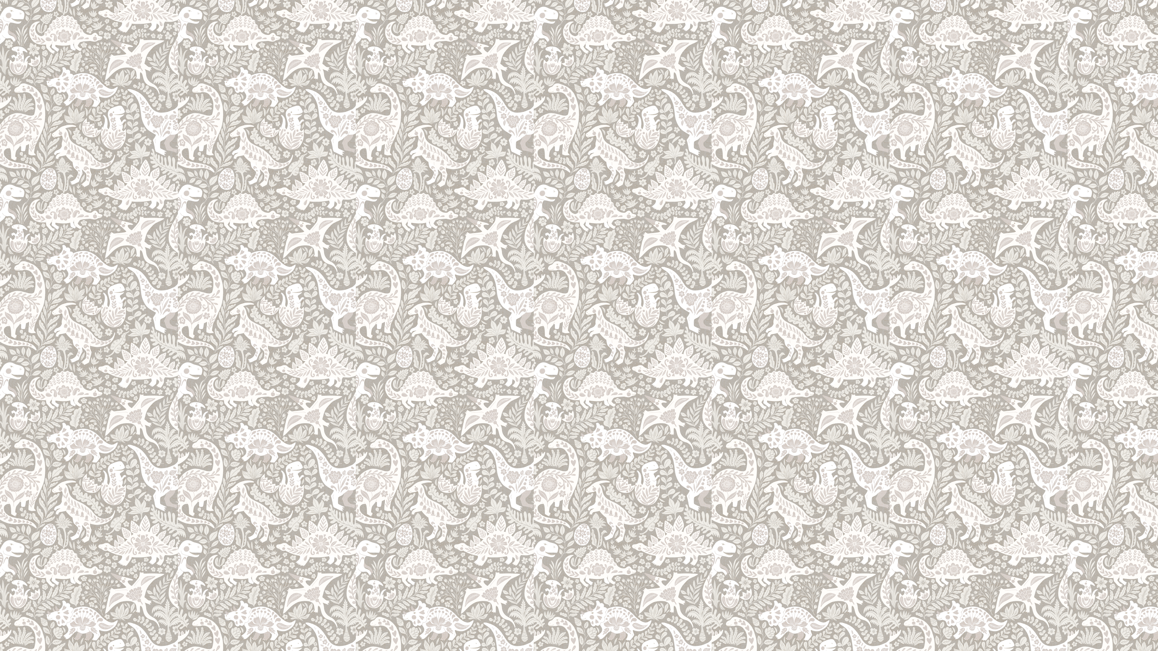 People art dinosaurs - half drop - rock