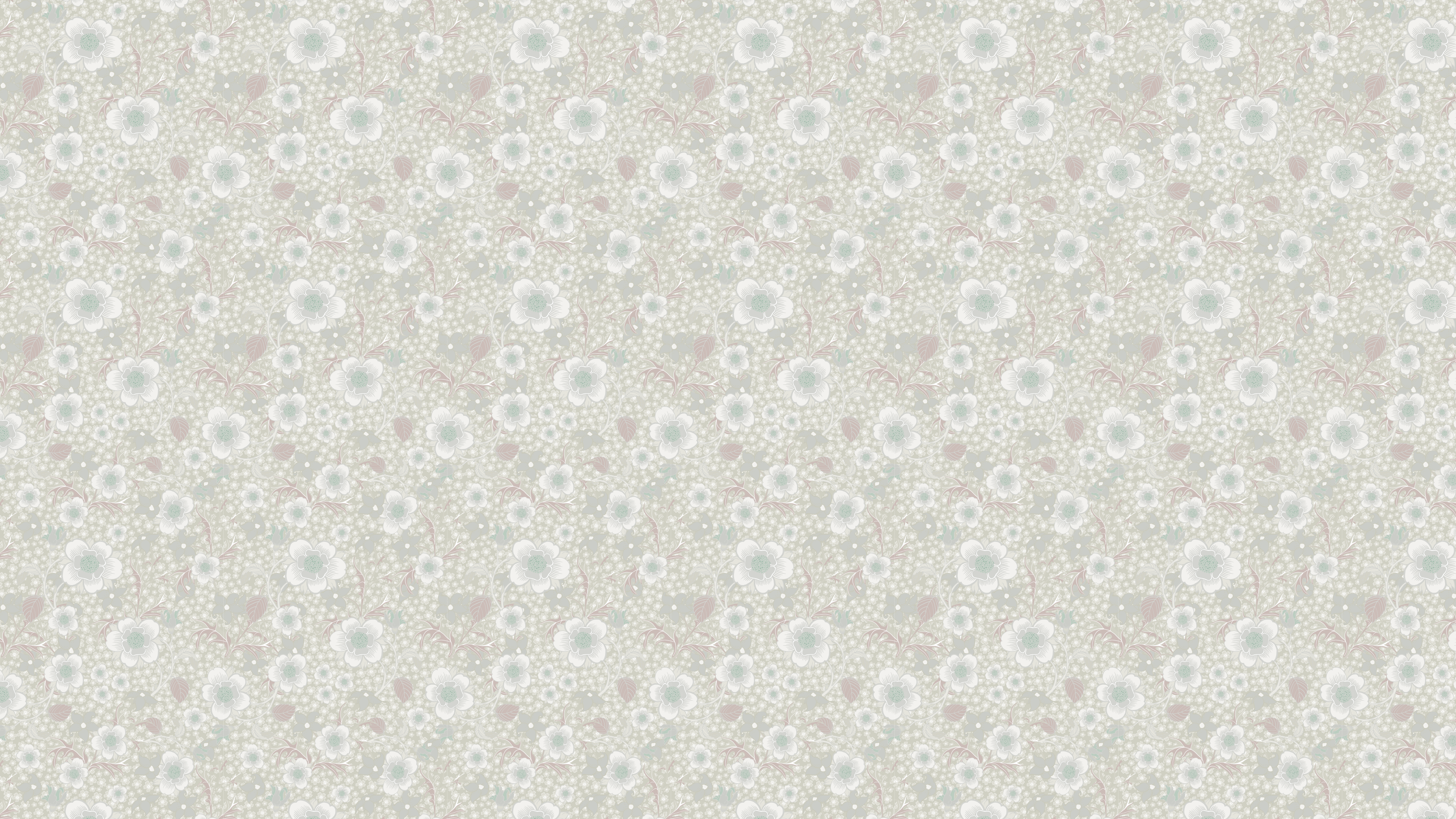 Springtime - Ljusrosa - Romantisk blommig tapet för sovrum