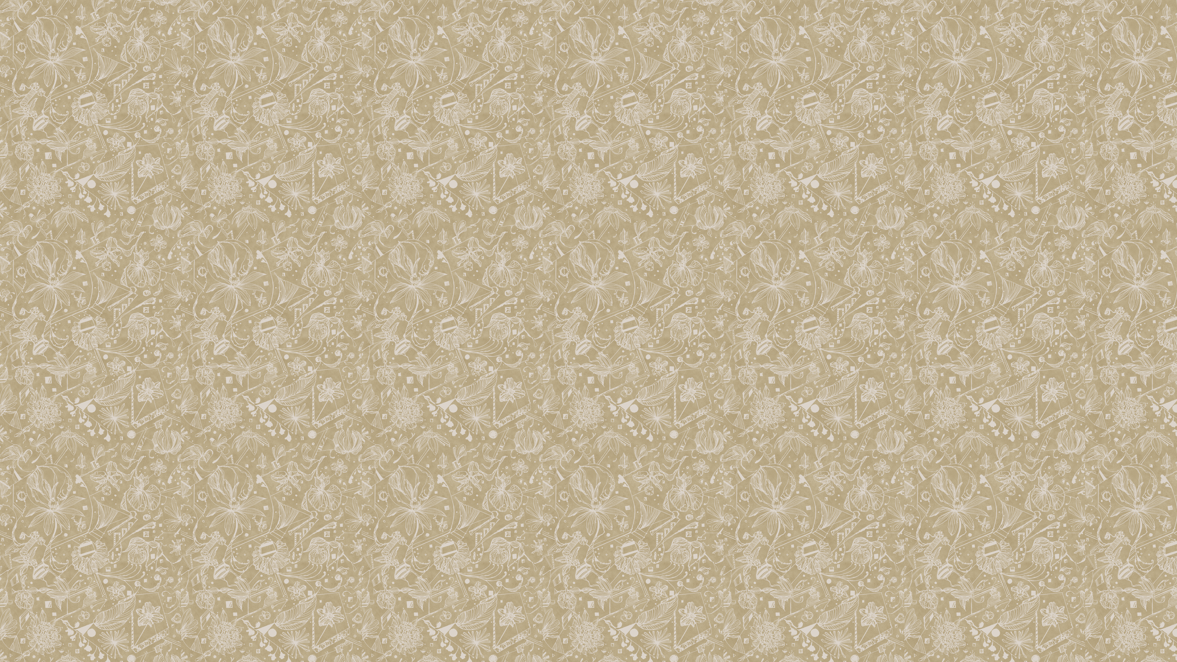 Reval Wallpaper Floralies - Beige – Elegant tapet med abstrakt konst i mjuka beige toner – högkvalitativ tapet för en pers...