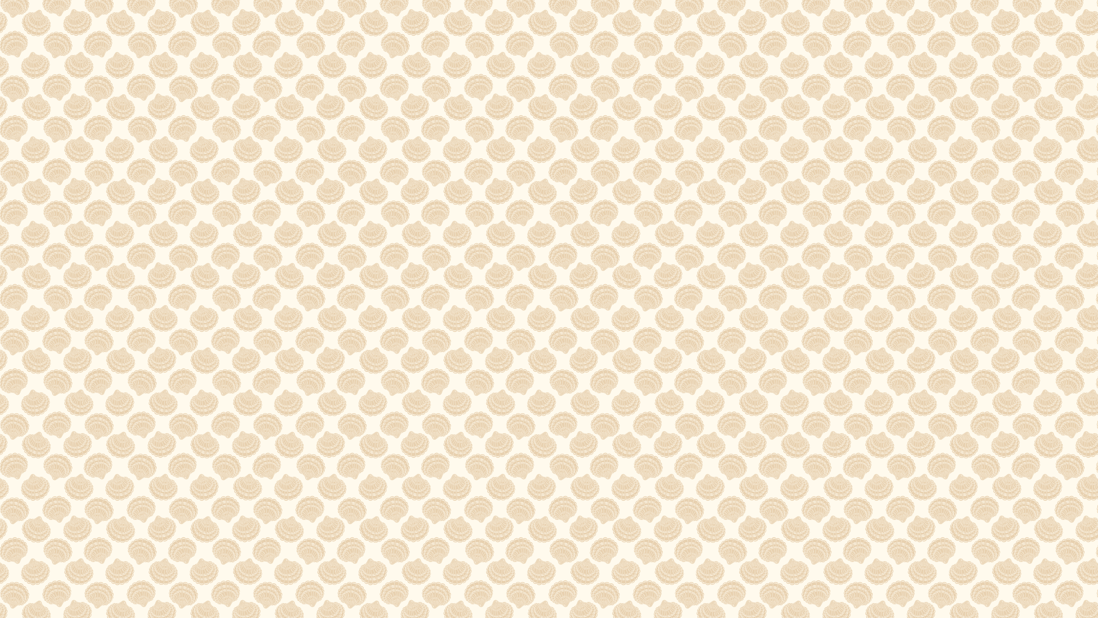 Reval Wallpaper Vongole - Light Sand - Elegant tapet med musselskal i sandfärg – högkvalitativ tapet för en personlig och ...