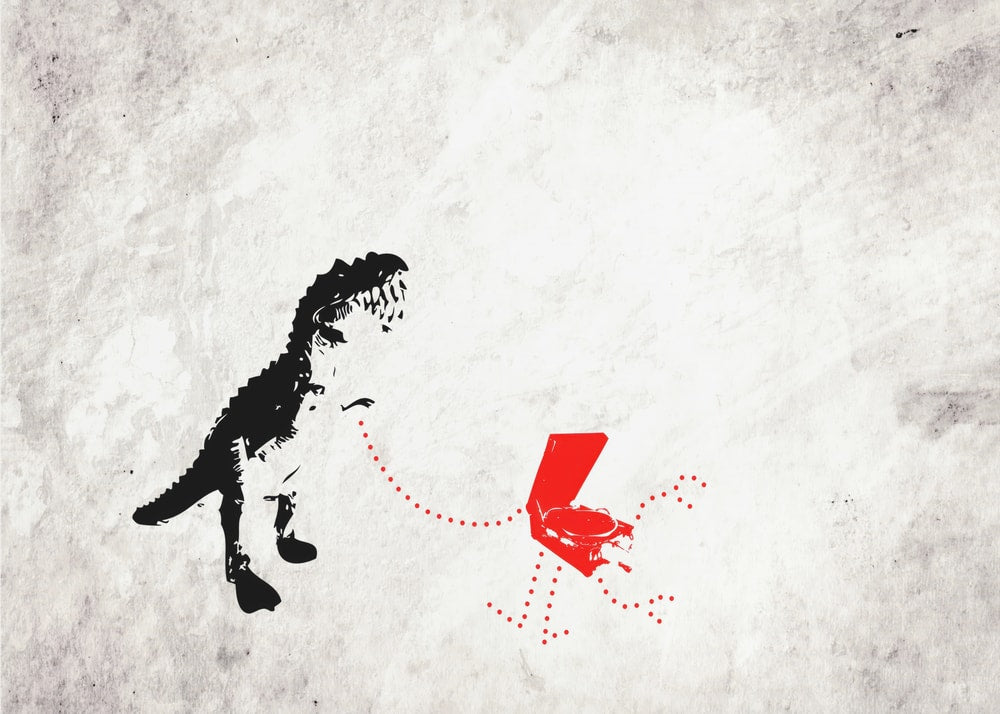 T Rex Record Player