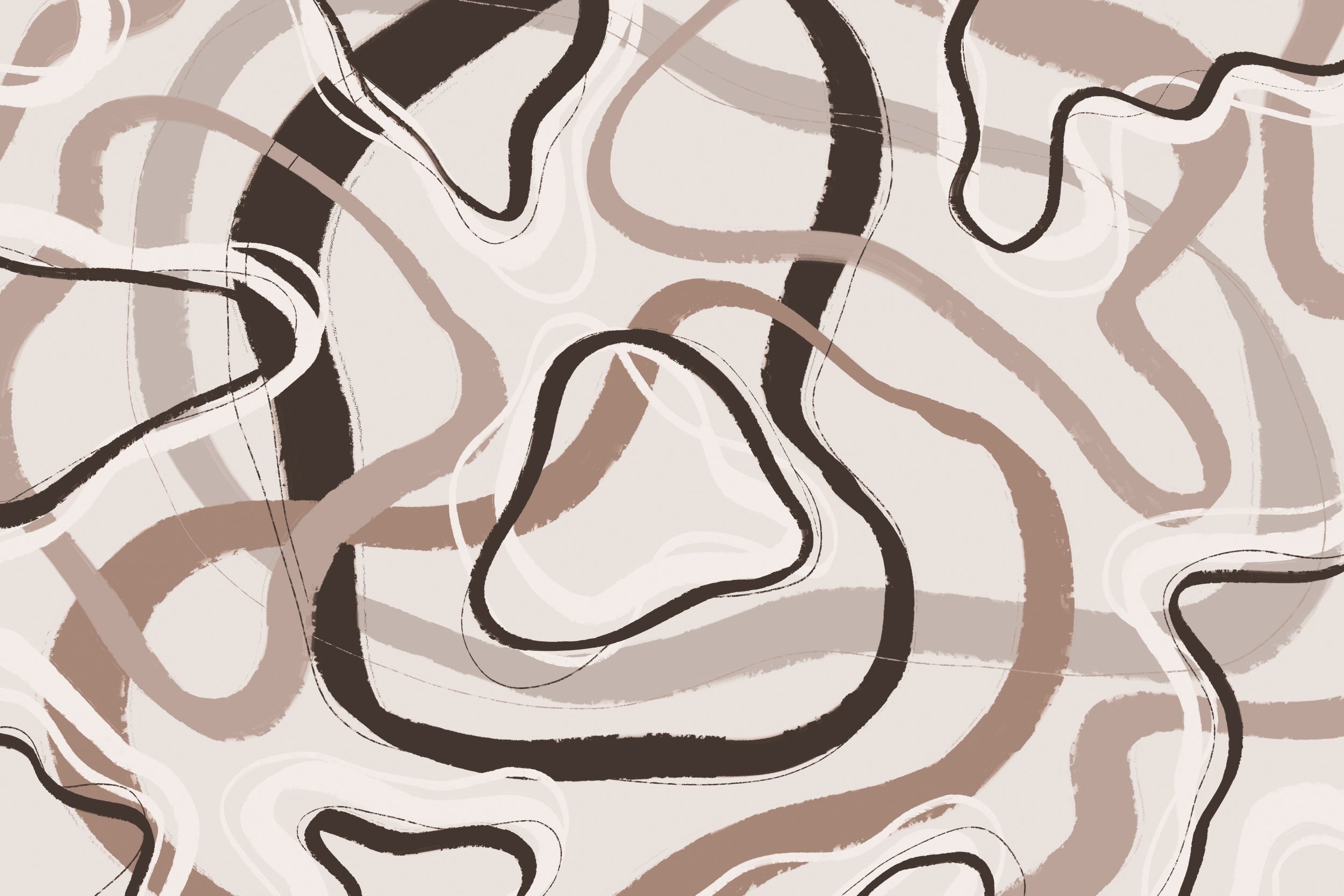 Simple Pastel Circles Square