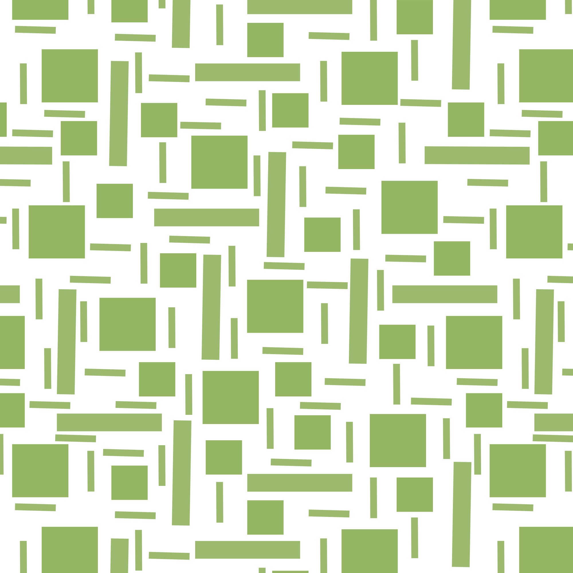 Shapely #2 Olive Geometric Abstract