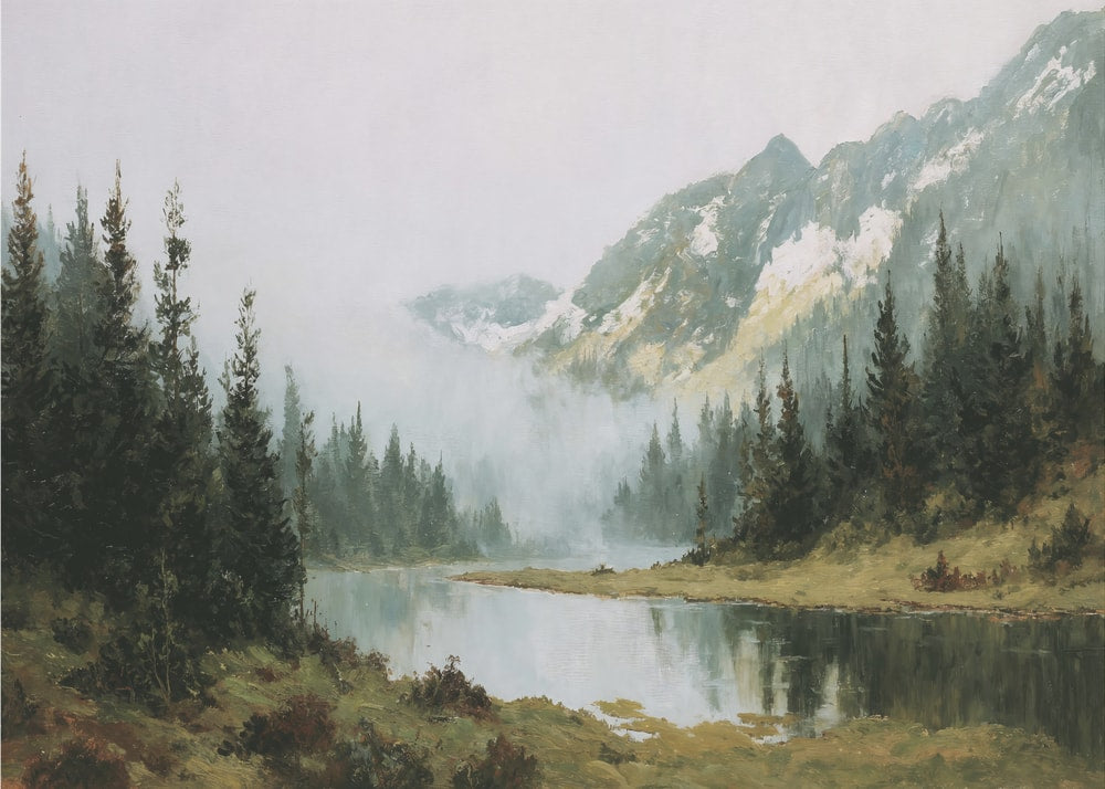 Misty Mountain Lake