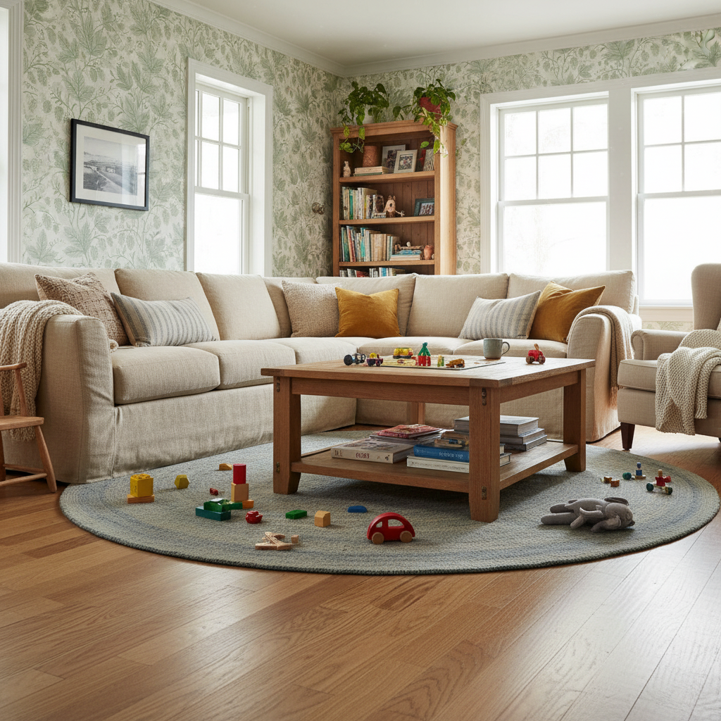 Trailing Hops Light Green - Elegant tapet med organiskt humlemönster i ljusgröna toner